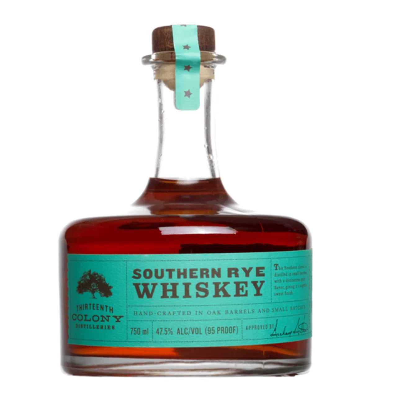 13th Colony Southern Rye Whiskey 750ml