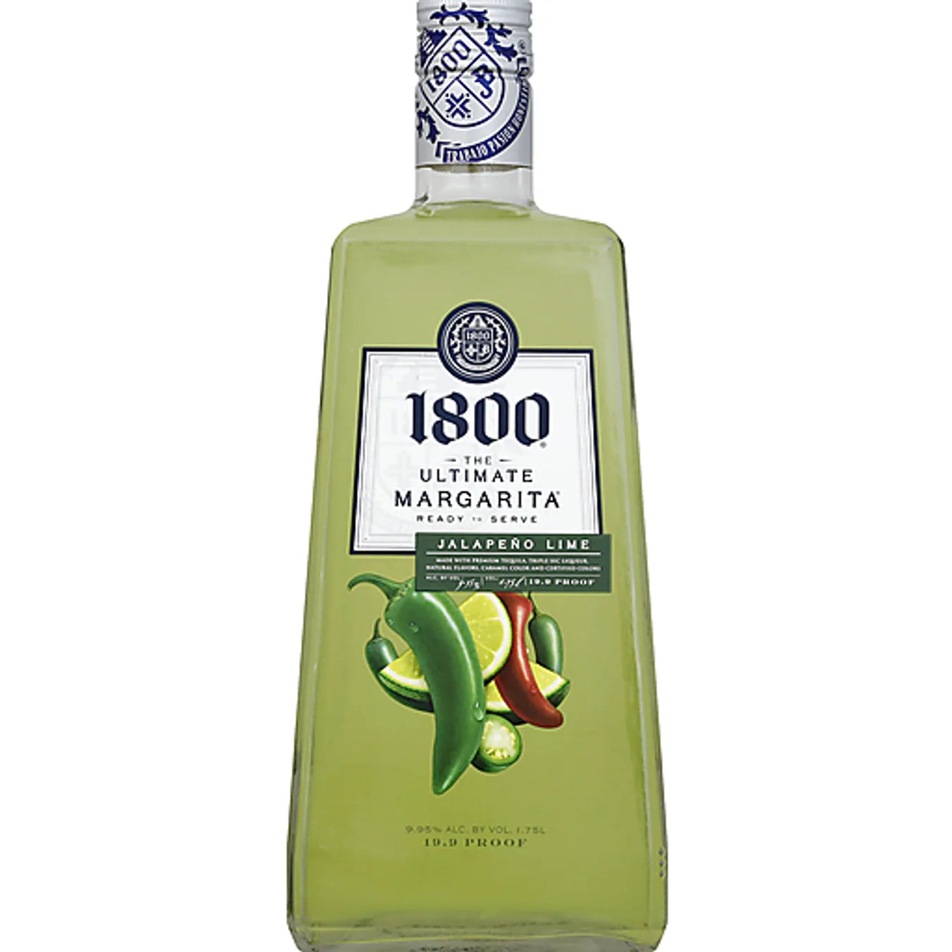 1800 Ultimate Jalapeno Lime Margarita 1.75L