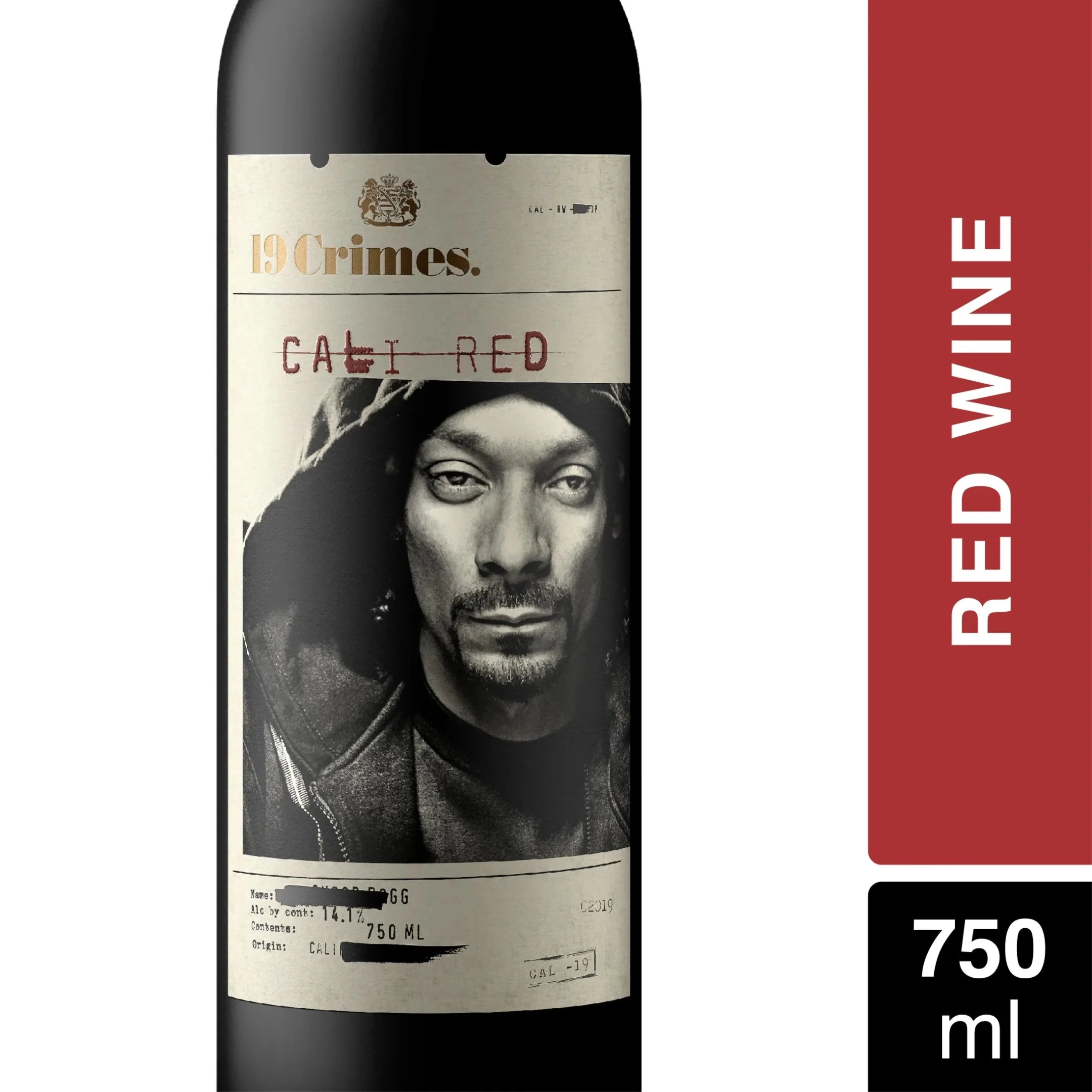 19 Crimes Cali Red Wine 750ml