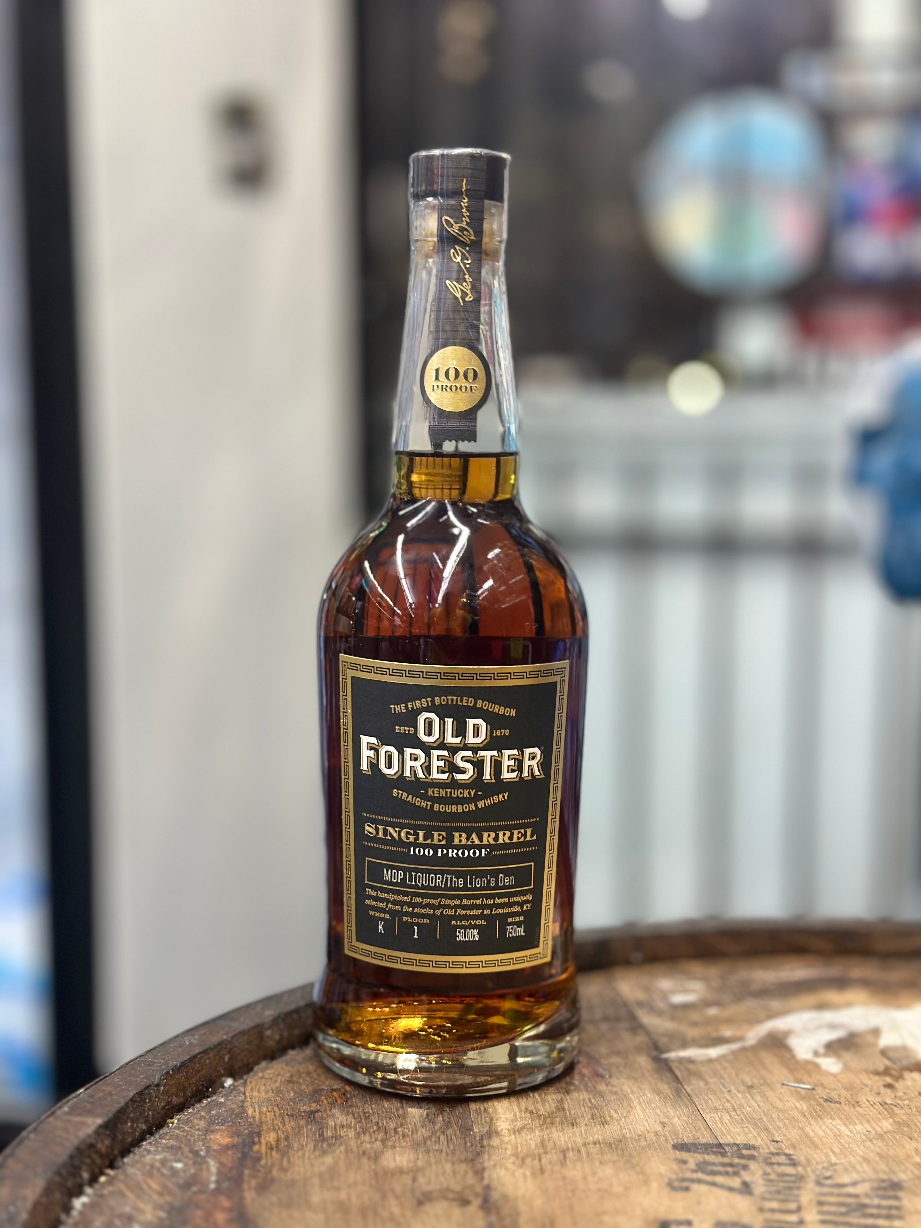 Old Forester  warehouse K 100 pf