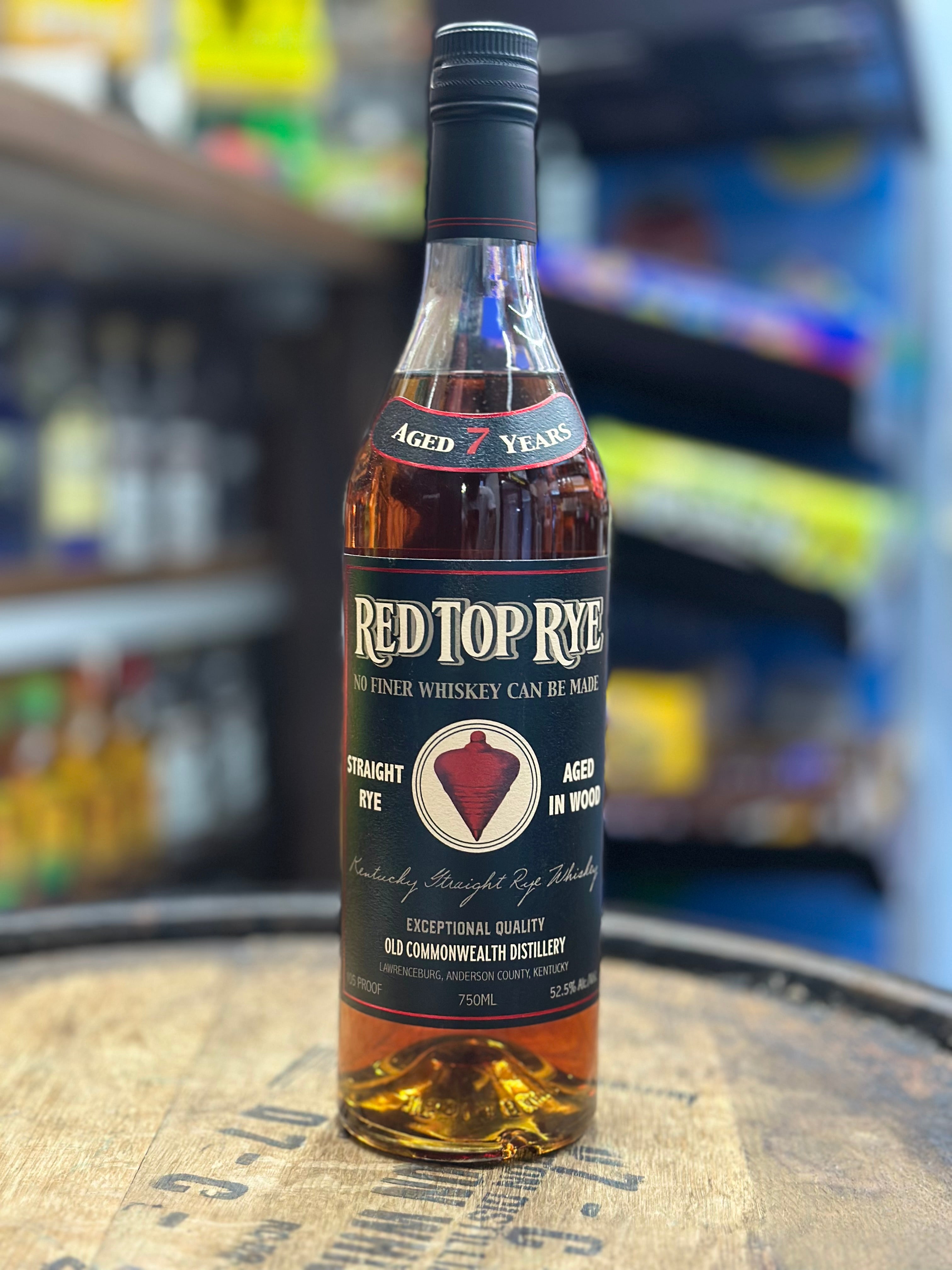 Old Commonwealth Red Top Rye Whiskey 750ml