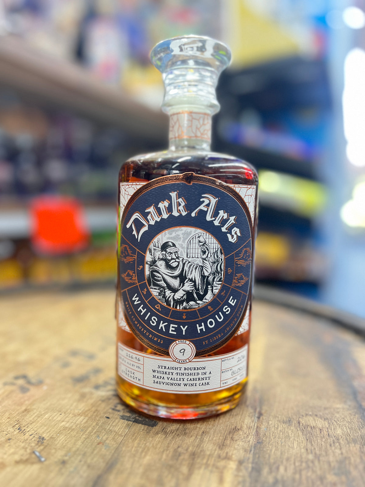DARK ARTS 9YRS CASK STRENGTH FINISHED IN NAPA VALLEY CAB SAUV WINE CASK