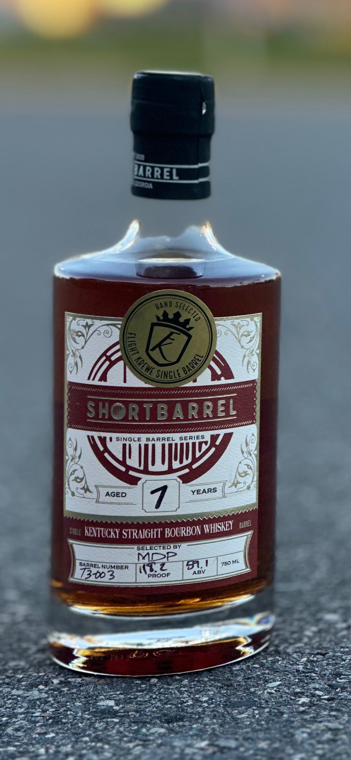 Shortbarrel 7 Year Barrel T3-001 Wild Turkey Bourbon 121.4 Proof