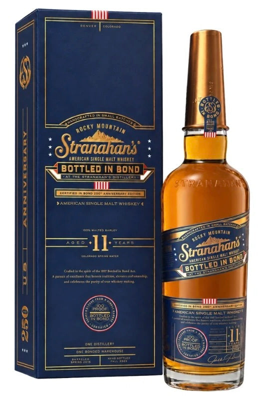 Stranahan's Bottled In Bond American Single Malt Whiskey