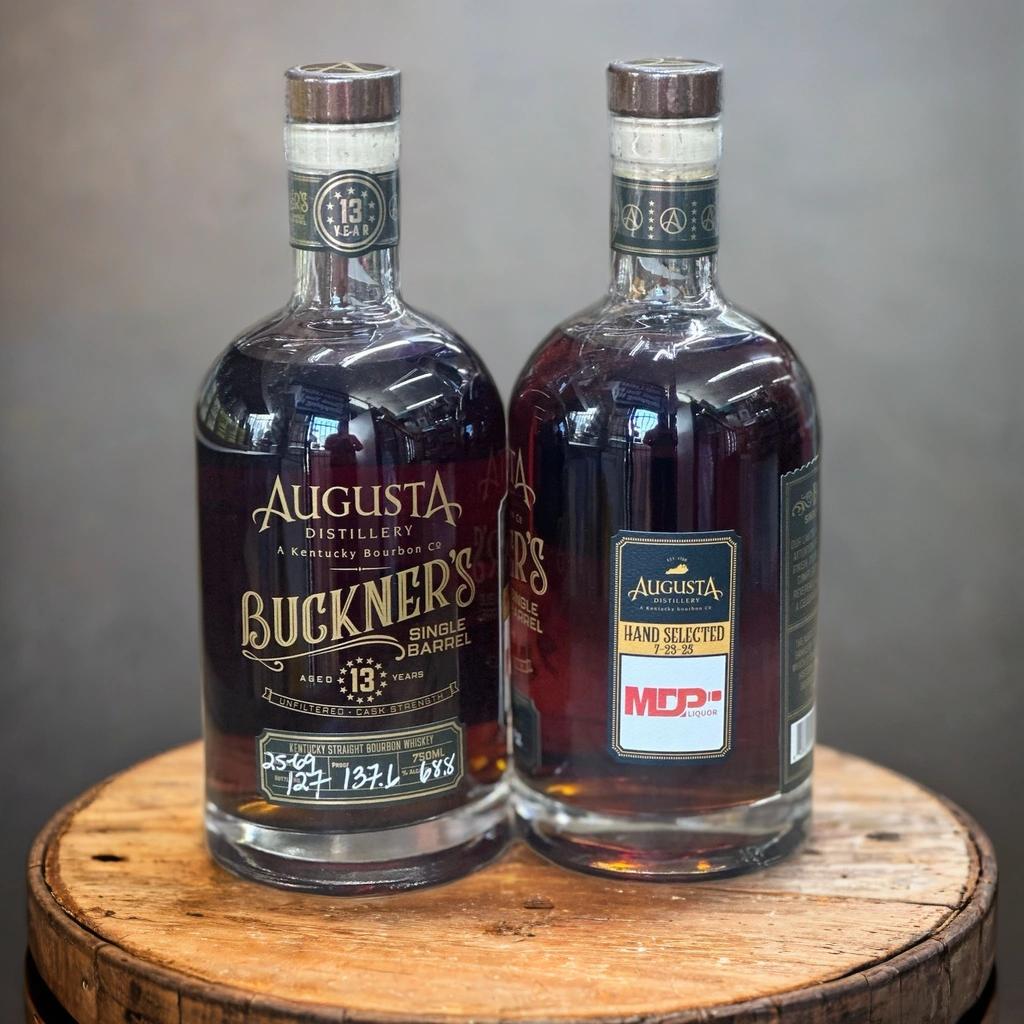 Augusta Buckner’s 13 Year Single Barrel Bourbon 137.6 Proof MDP Pick 750ml