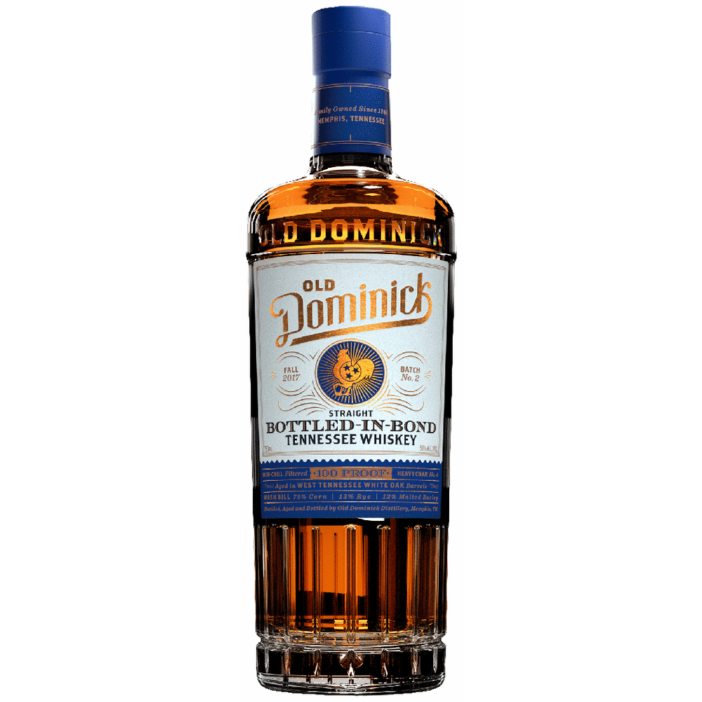 Old Dominick Straight Bottled In Bond Tennessee Whiskey