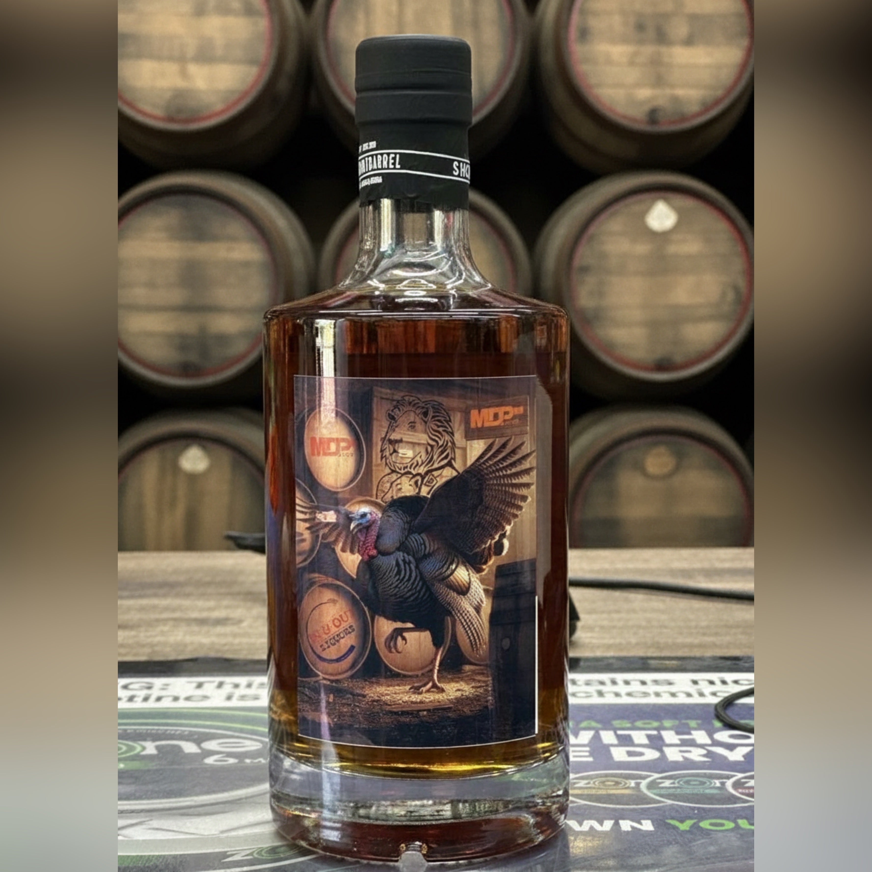 Shortbarrel Wild Turkey Bourbon MDP & Flight Krewe Pick 118.2 Proof 750ml