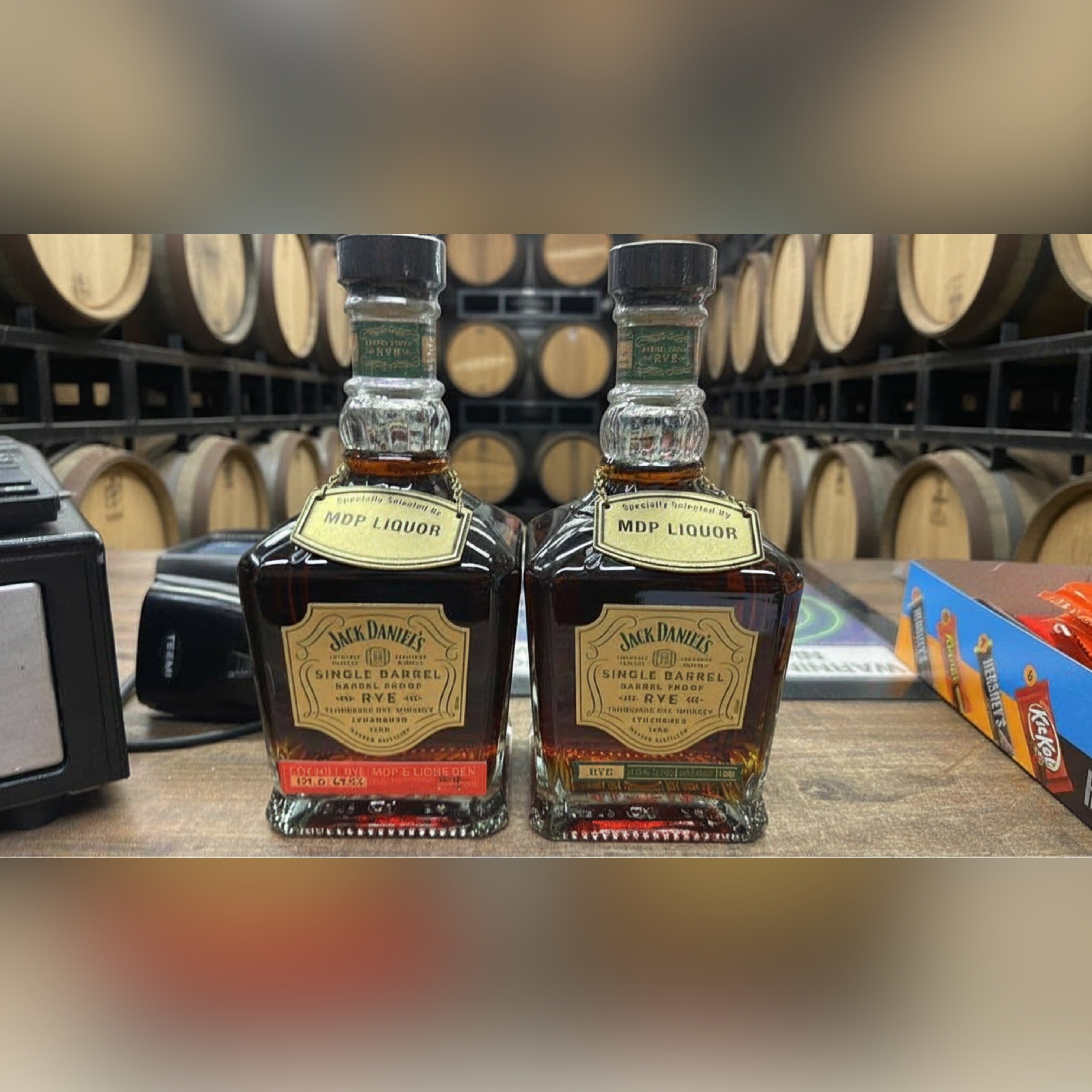Jack Daniel's 10 Year Rye Coy Hill Lions Den Combo Pack 750ml