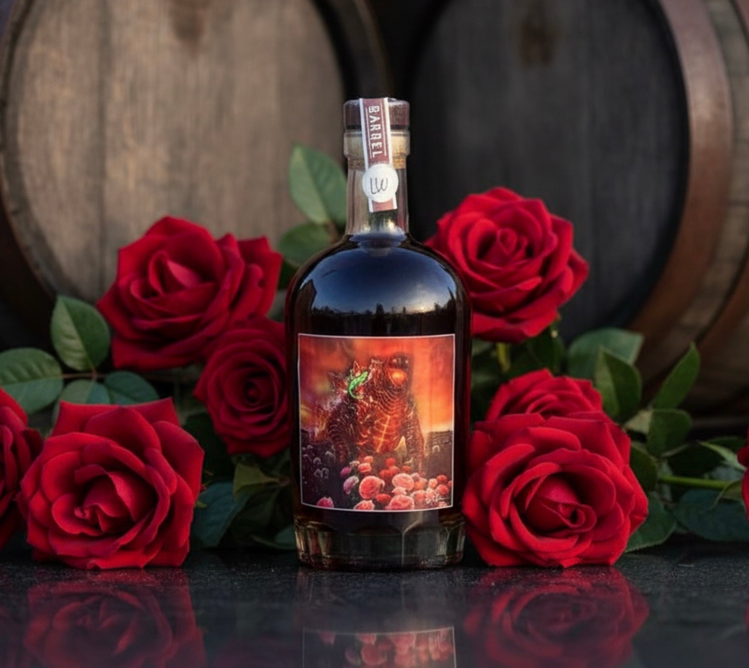 Shortbarrel 7 Year Toasted Bourbon Frozen Iguanas Pick 750ml