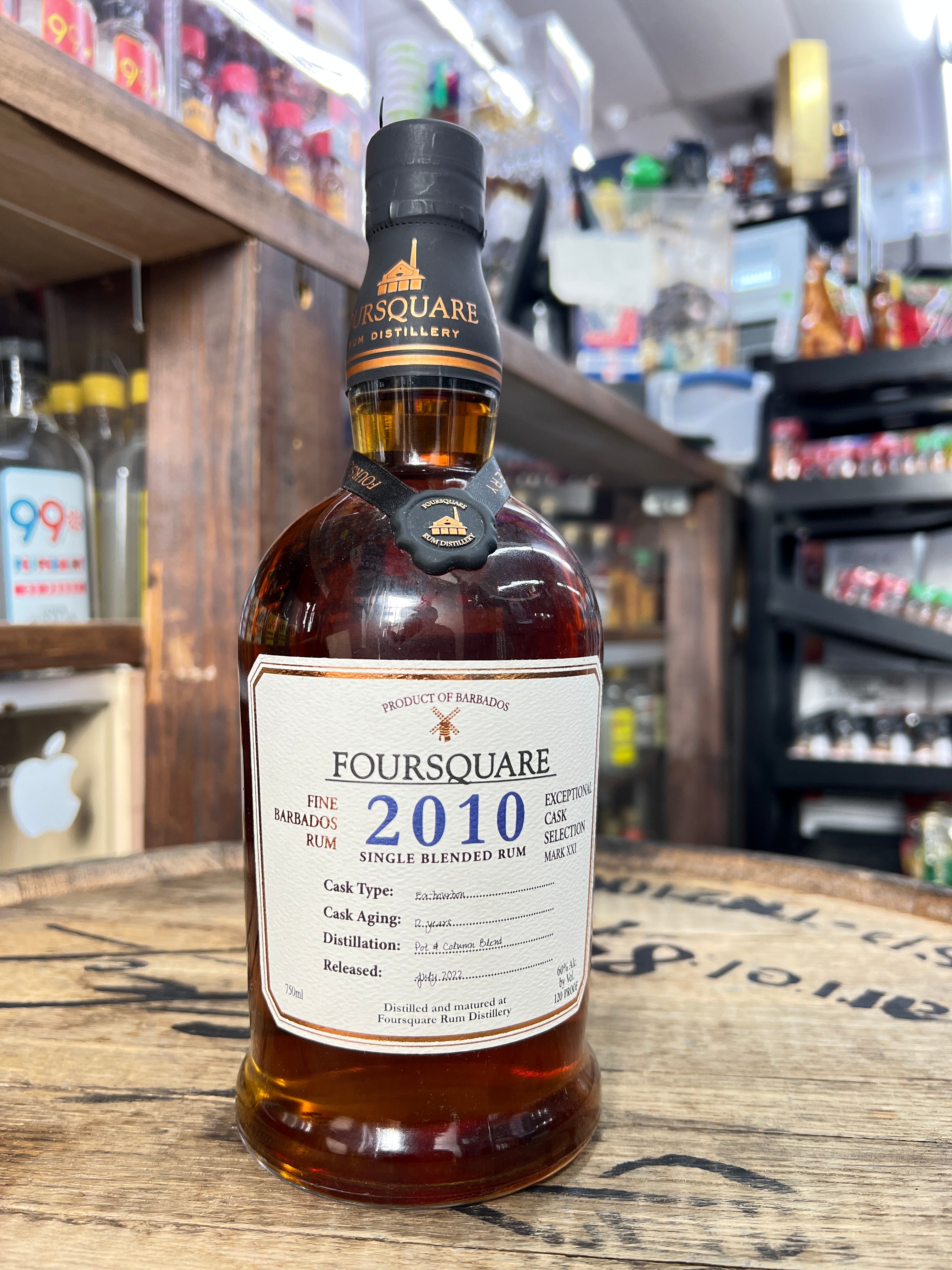 Foursquare 2010 Vintage Rum 750ml