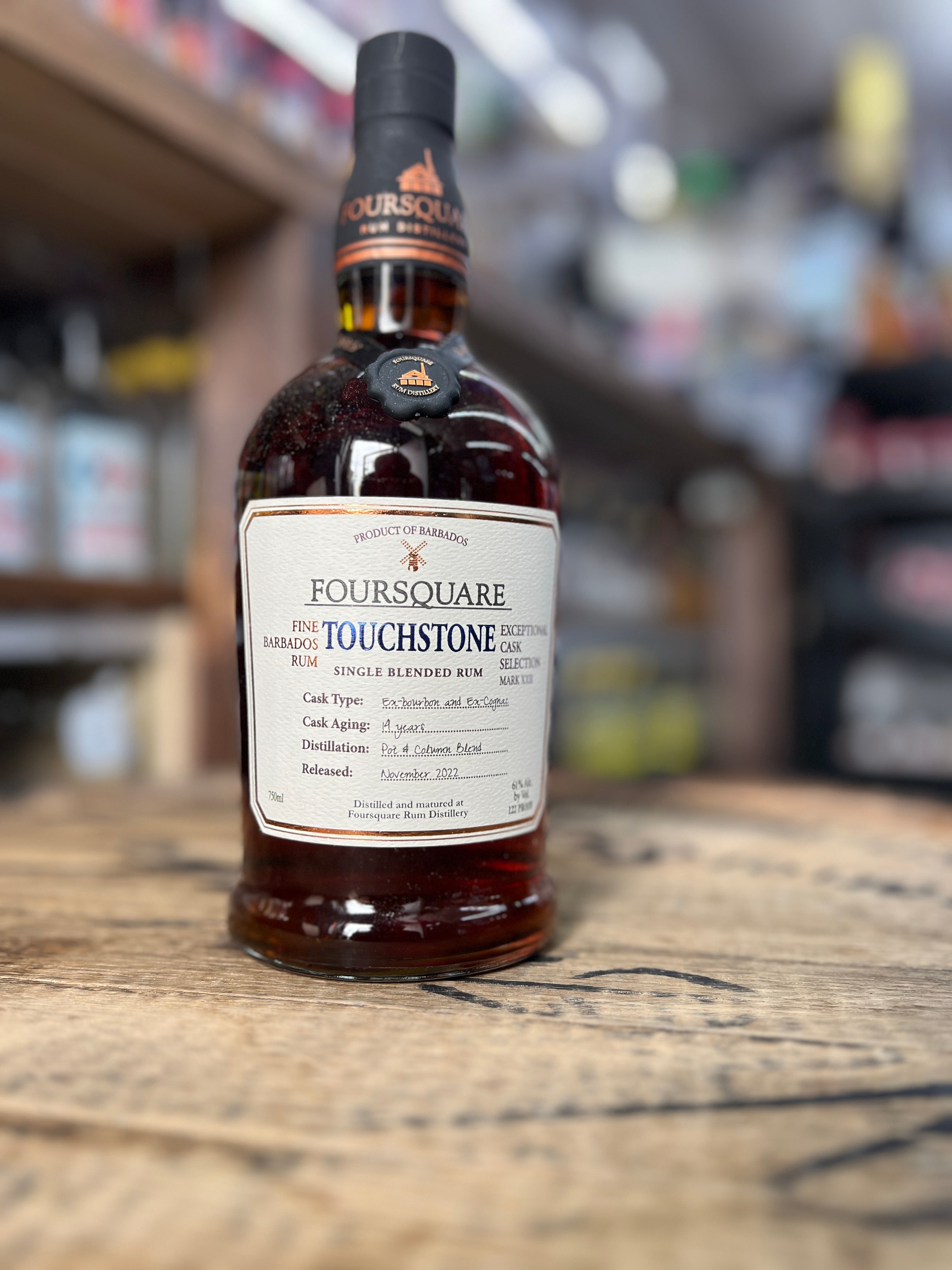 Foursquare Touchstone Exceptional Cask 14 Year Rum 750ml