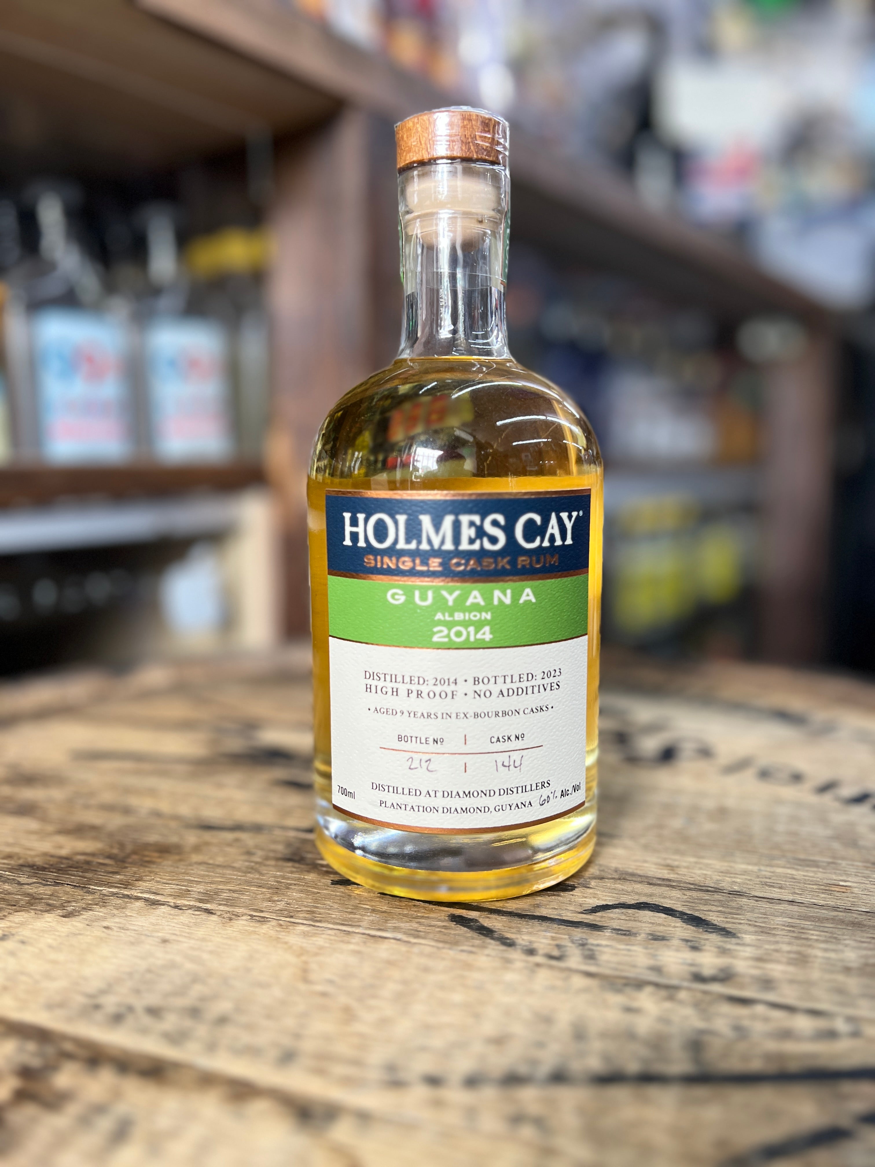 Holmes Cay Guyana 2014 Single Cask Rum 750ml