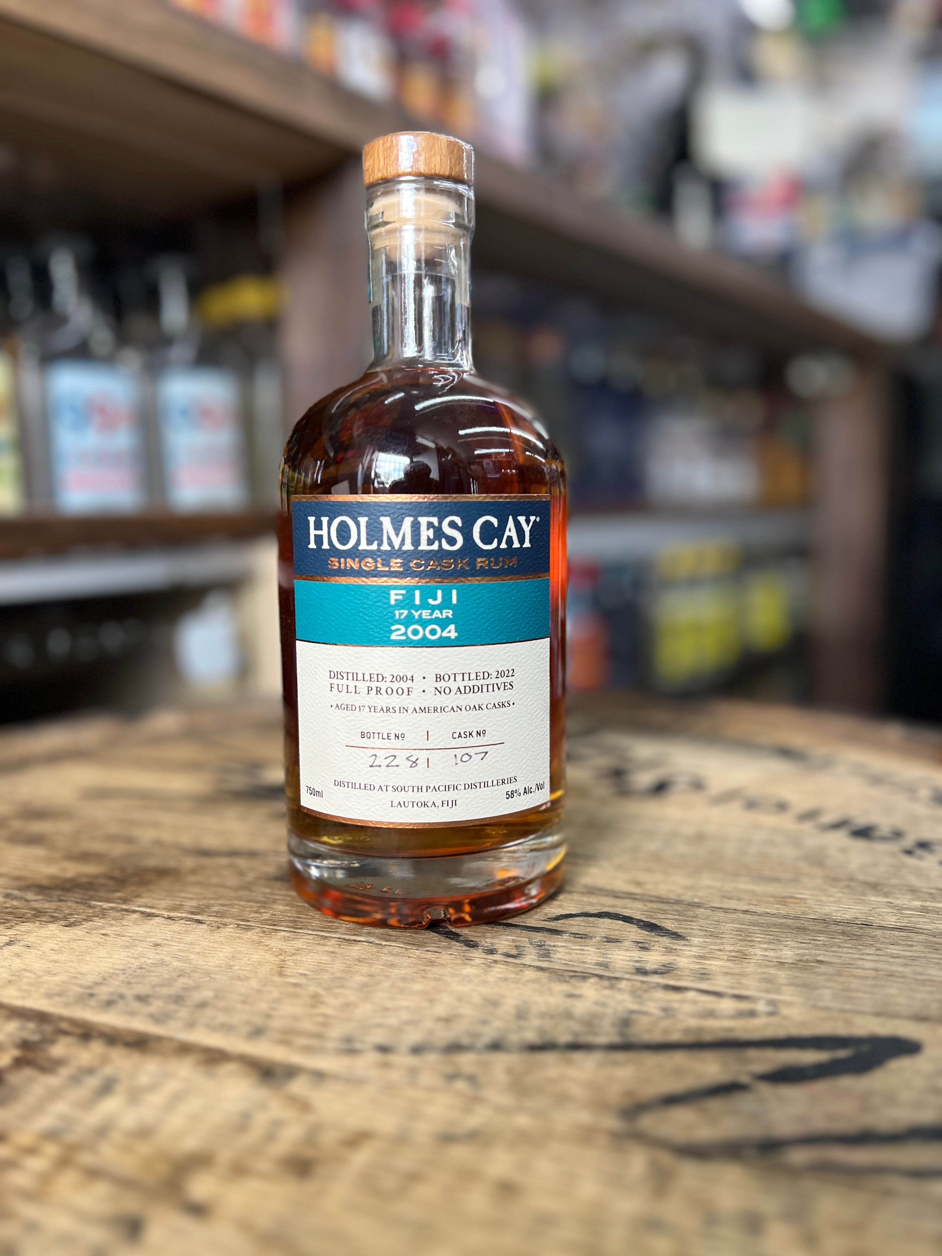 Holmes Cay Fiji 2004 17 Year Rum 750ml
