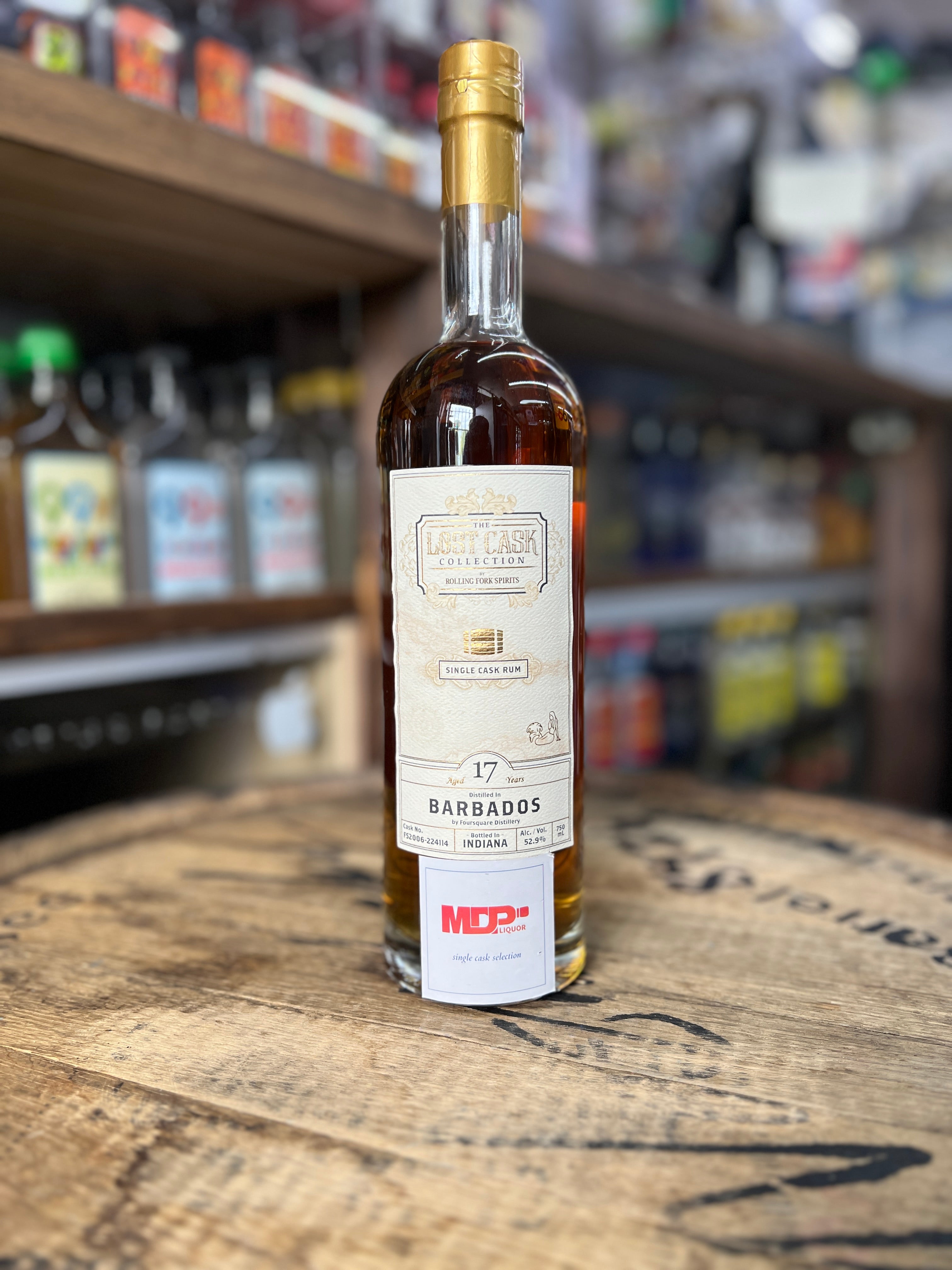 The Lost Cask Collection 17 Year Single Cask Rum 750ml