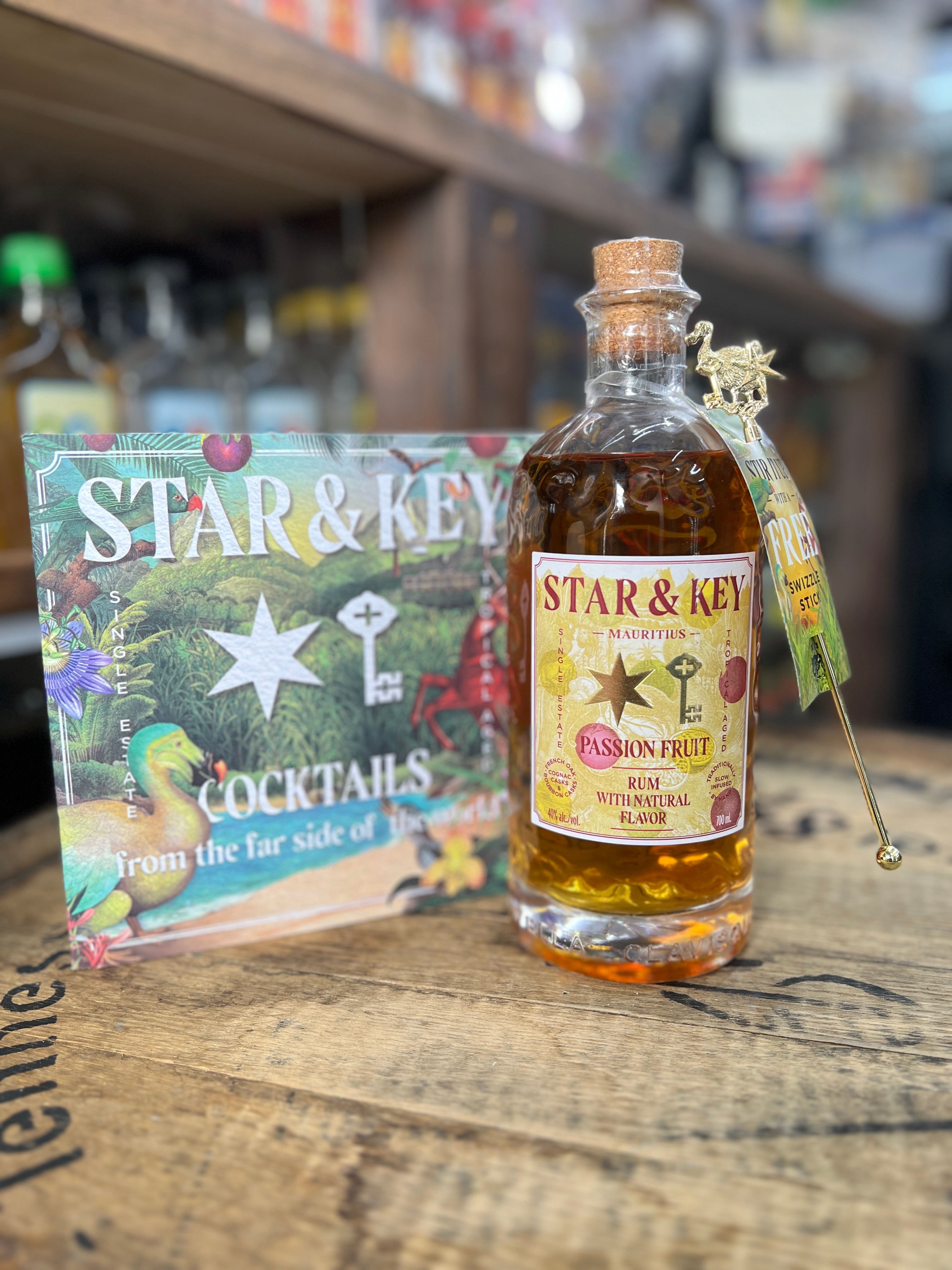 Star & Key Passion Fruit Rum 750ml