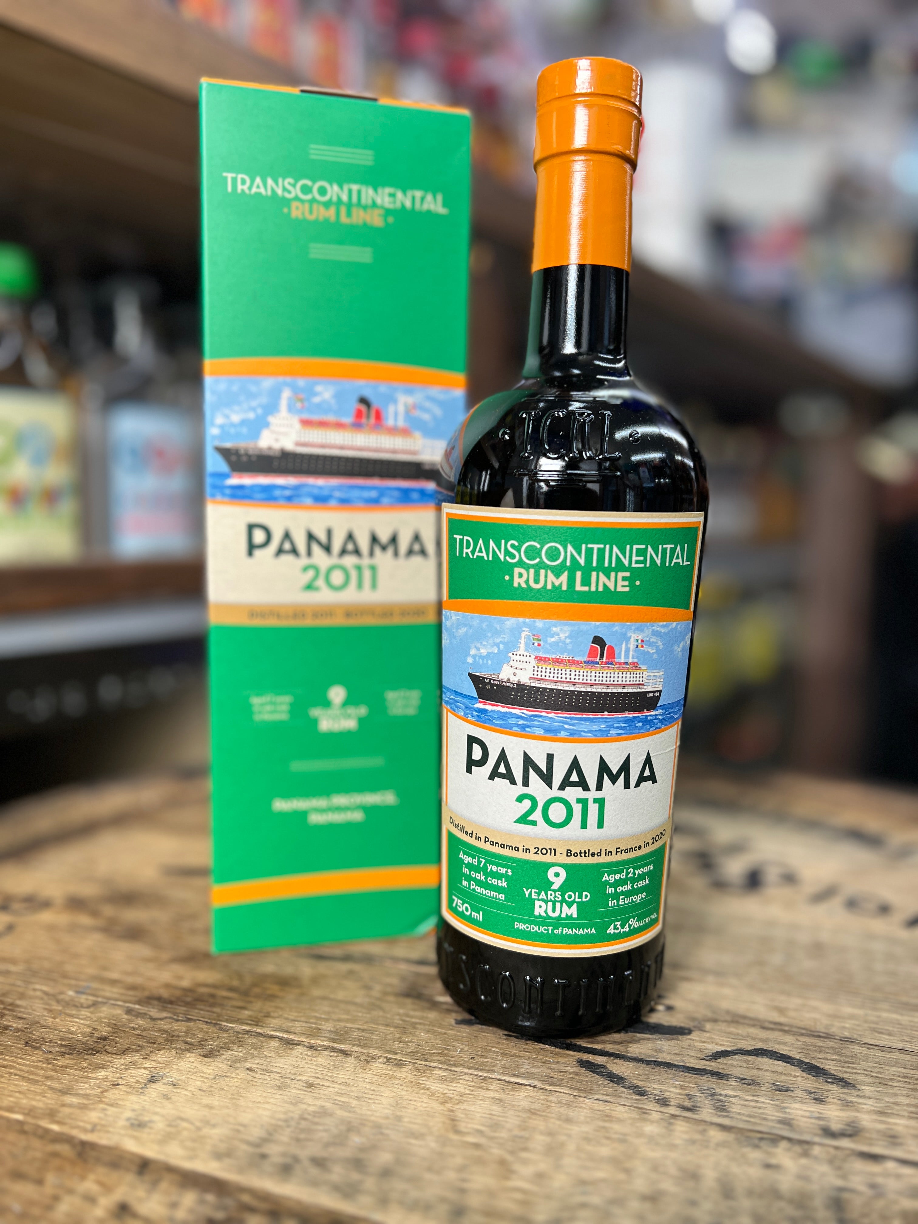 Transcontinental Rum Line Panama 2011 9 Year Rum 750ml