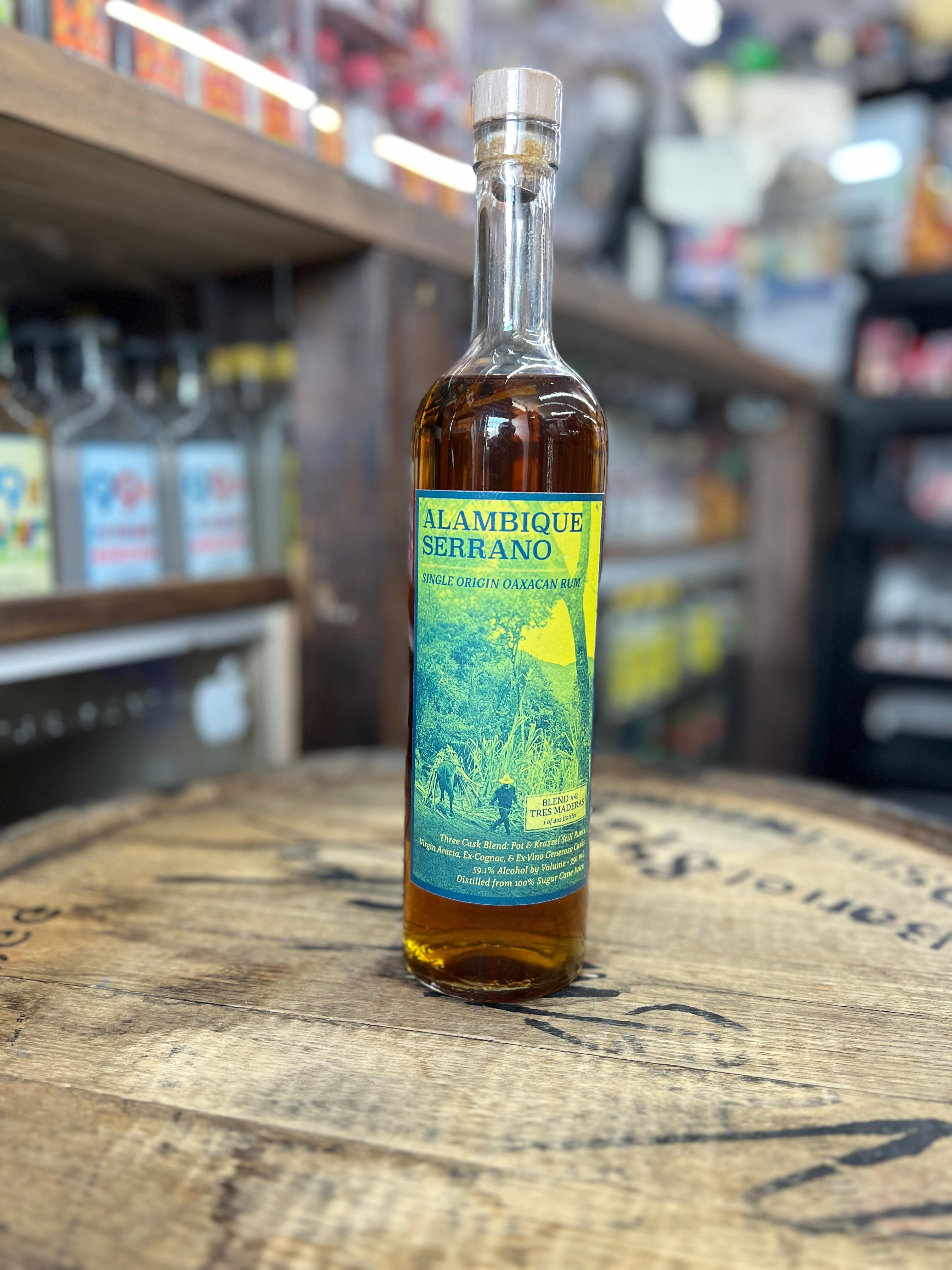 Alambique Serrano Blend Oaxacan Rum 750ml
