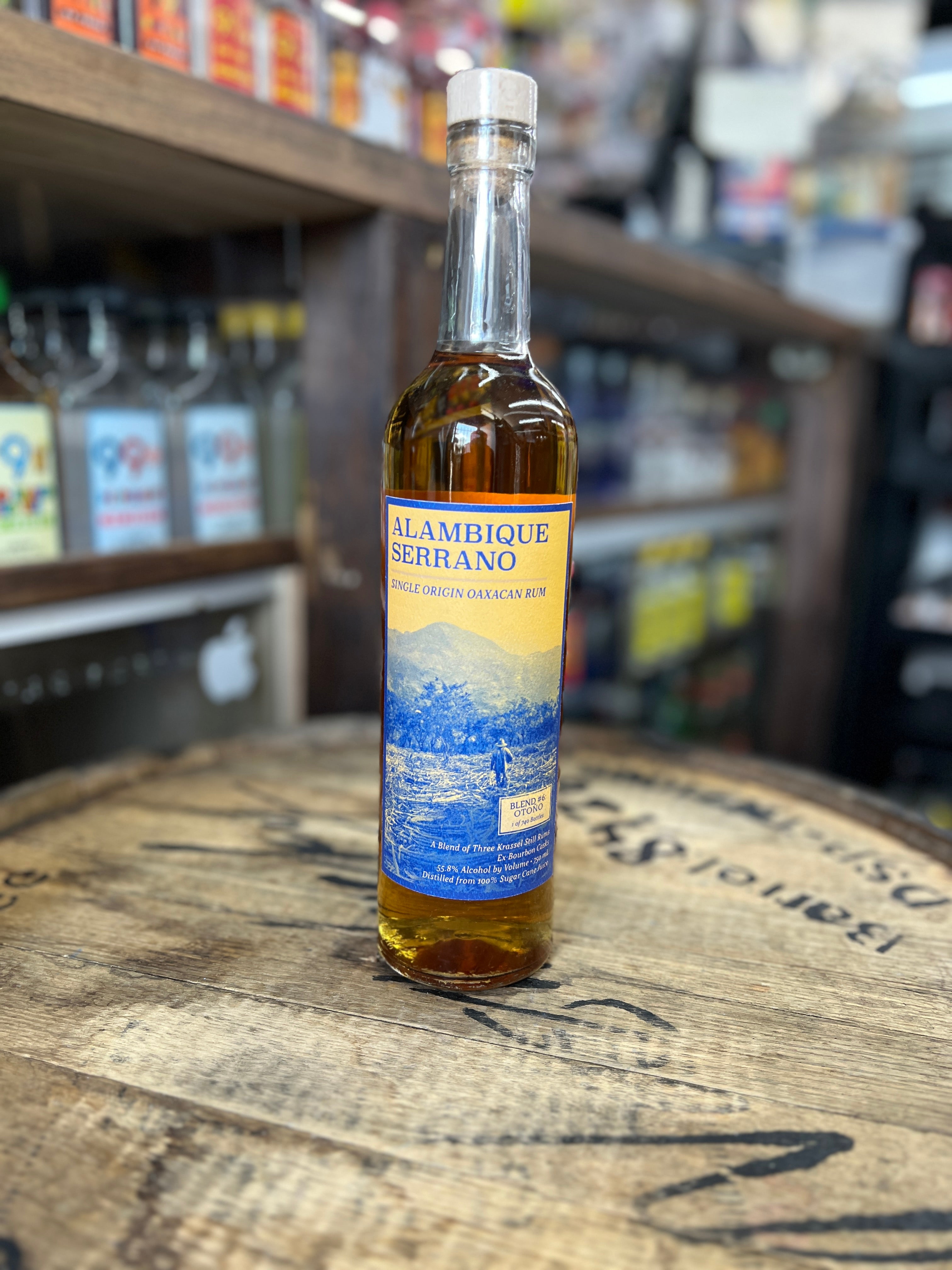 Alambique Serrano Blend 6 Oaxacan Rum 750ml