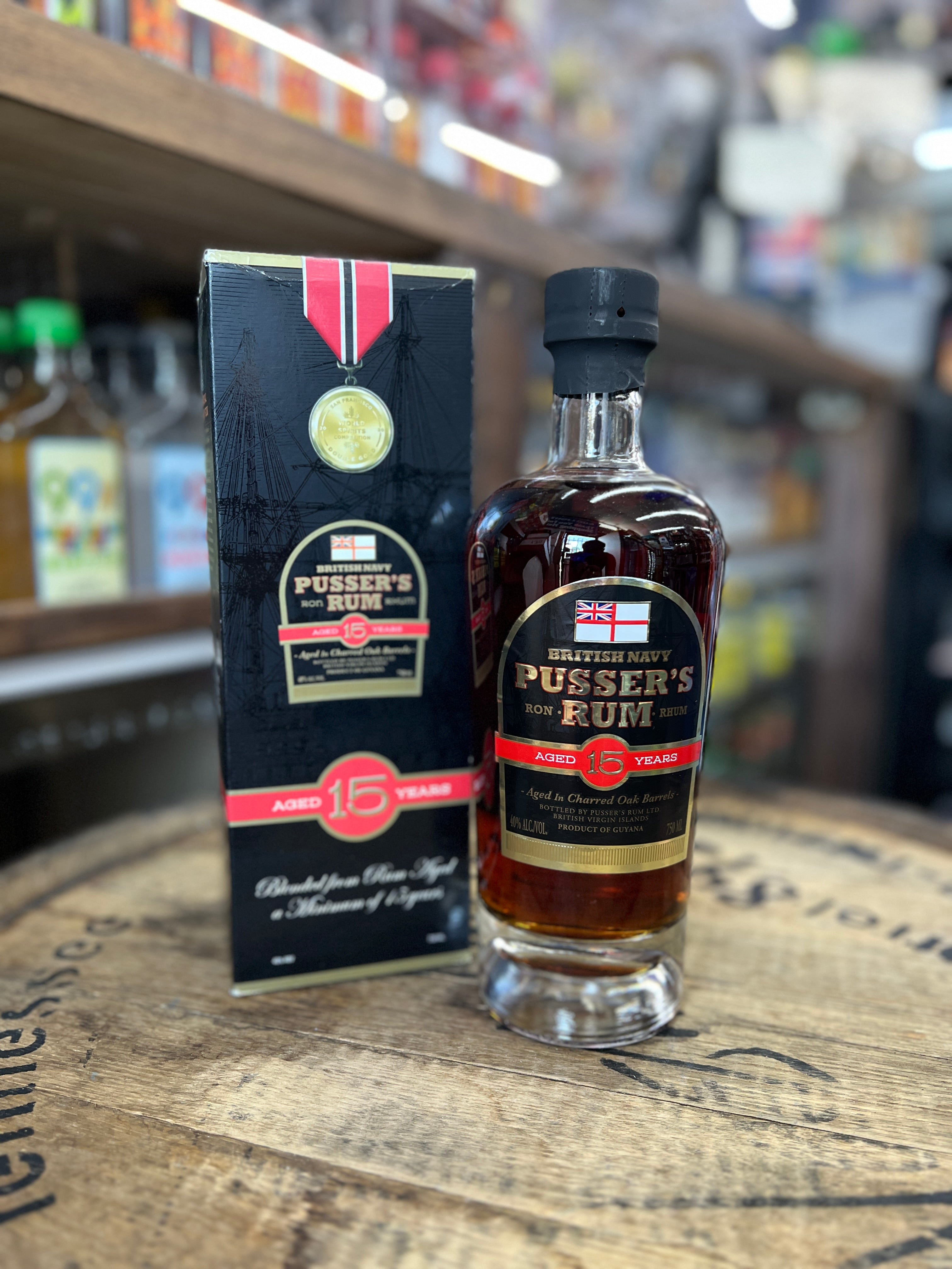 Pusser’s 15 Year Rum 750ml