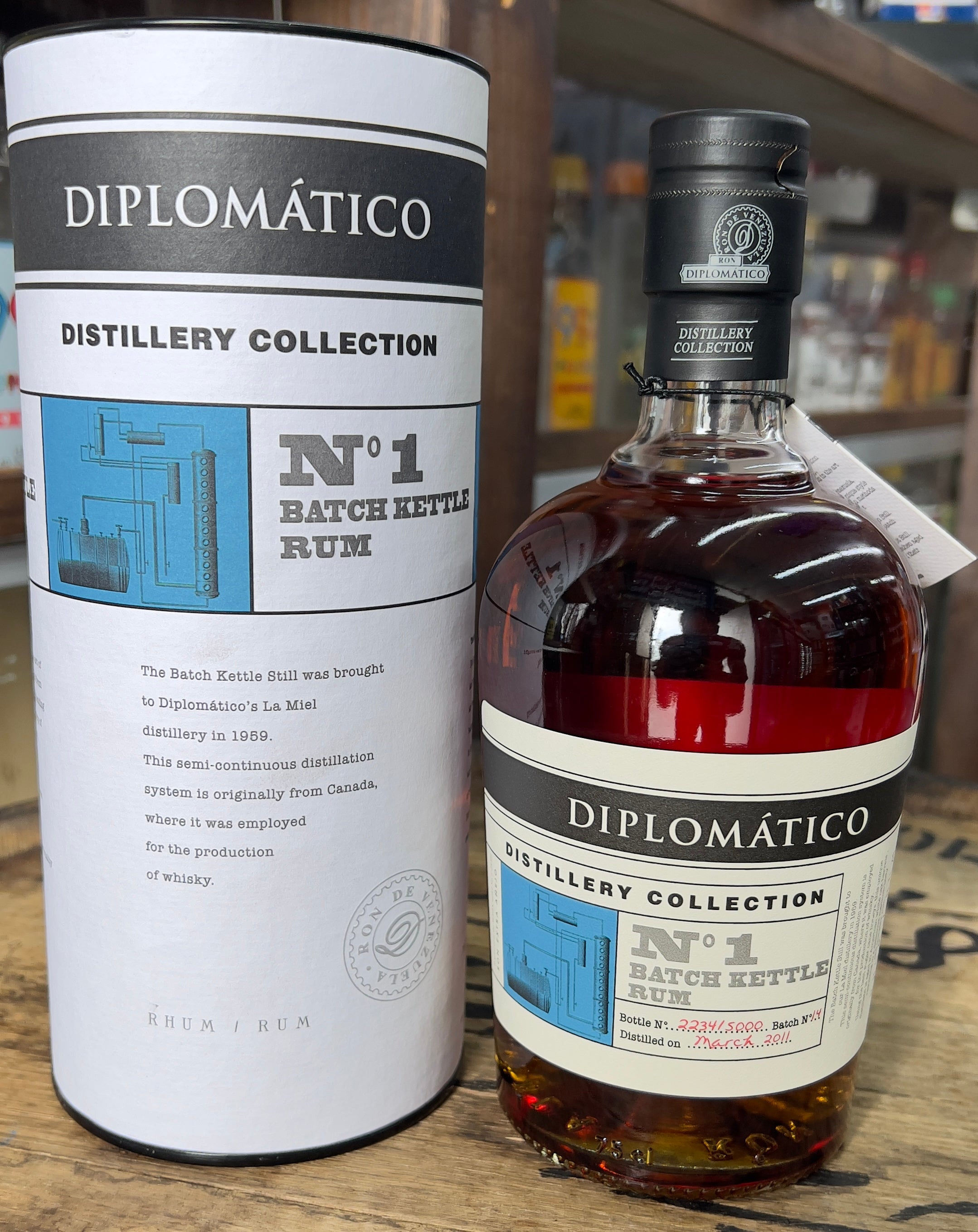 Diplomático No. 1 Batch Kettle Rum 750ml