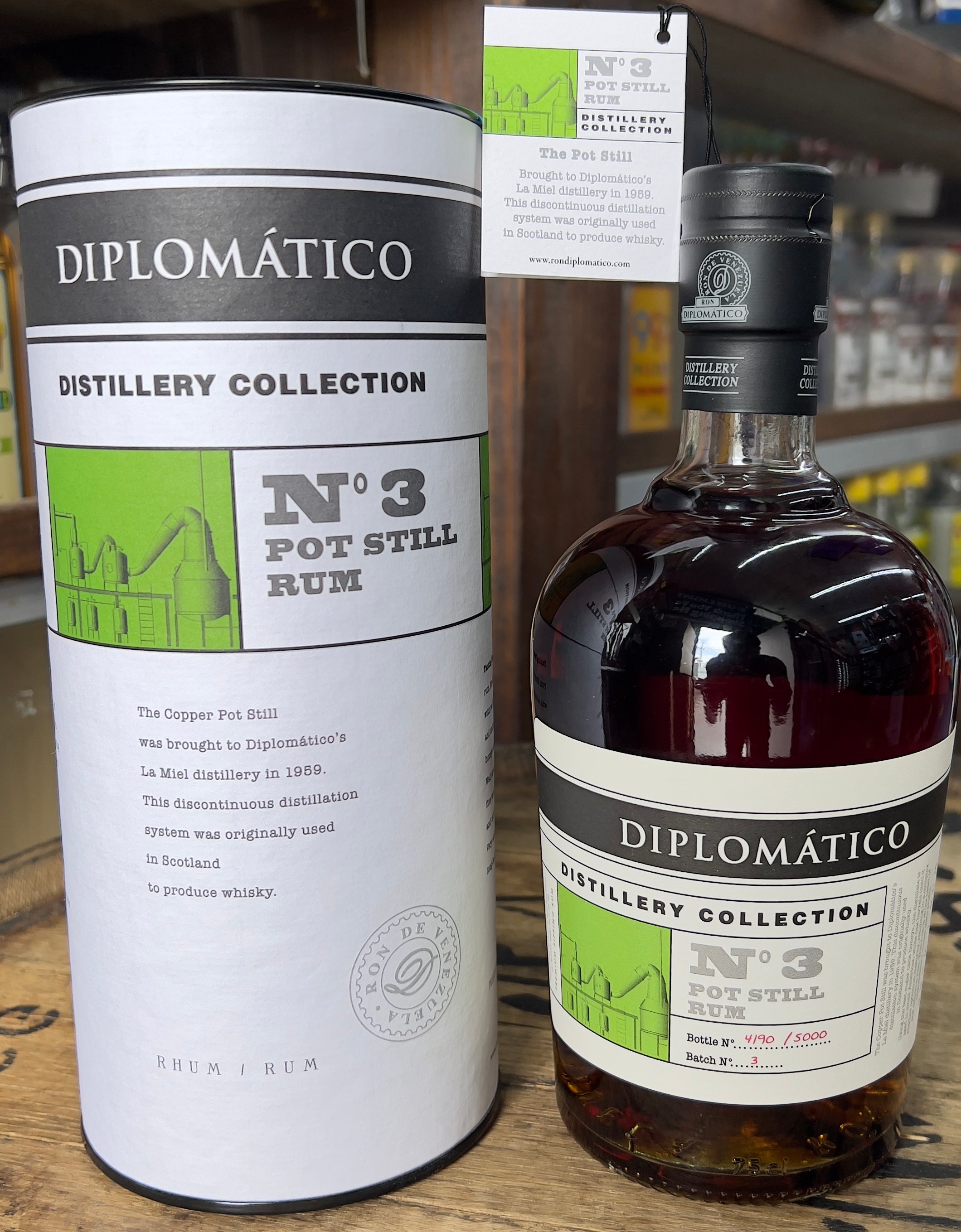 Diplomático No. 3 Pot Still Rum 750ml