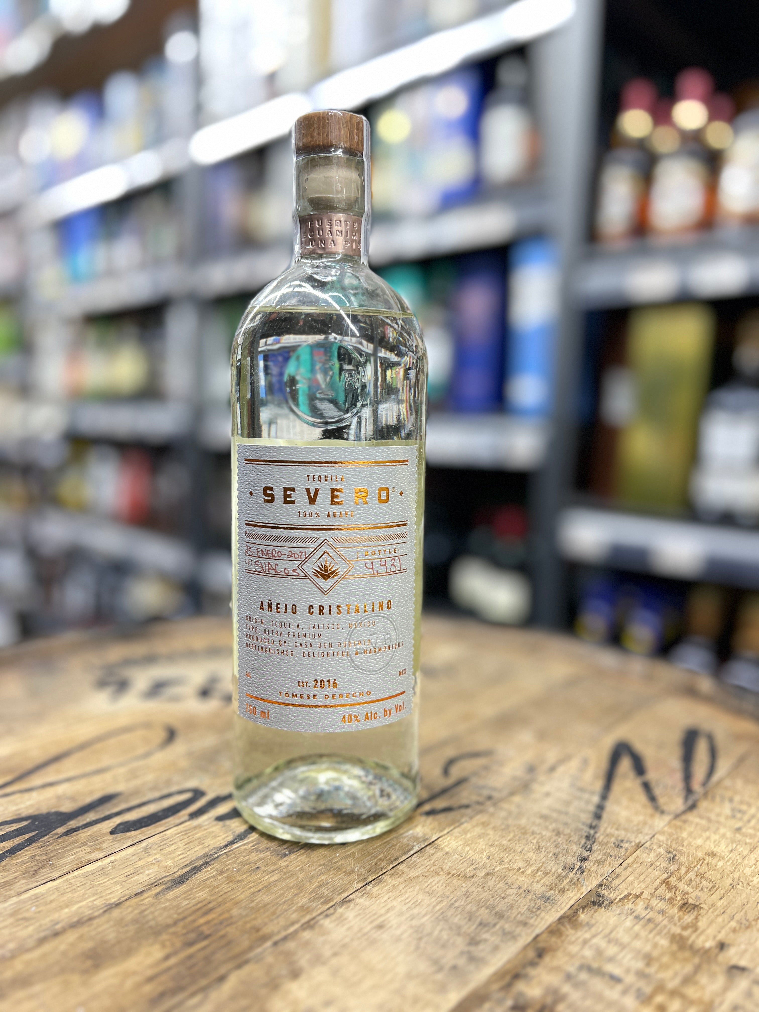Severo Añejo Cristalino Tequila 750ml