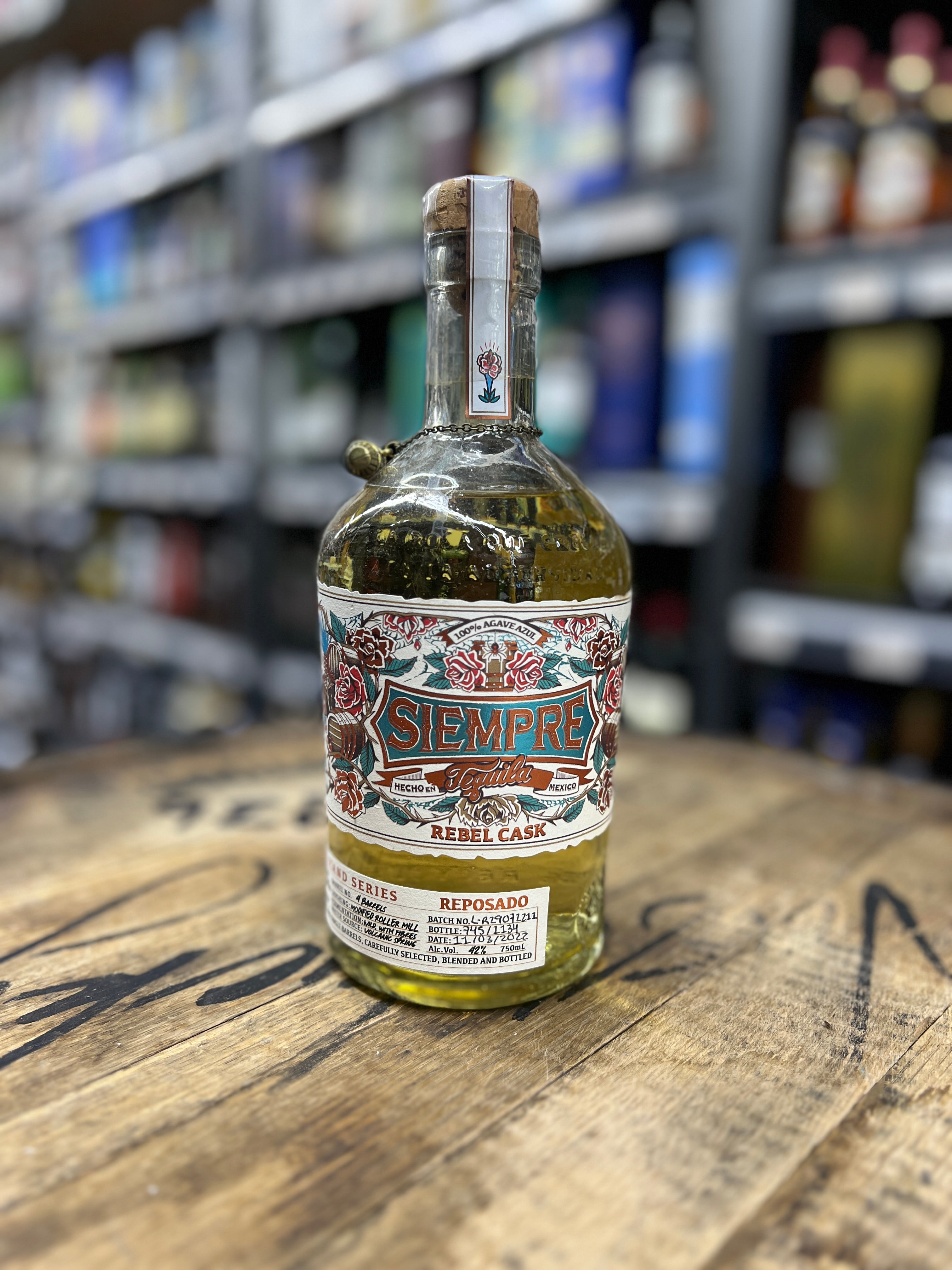 Siempre Reposado Tequila 750ml