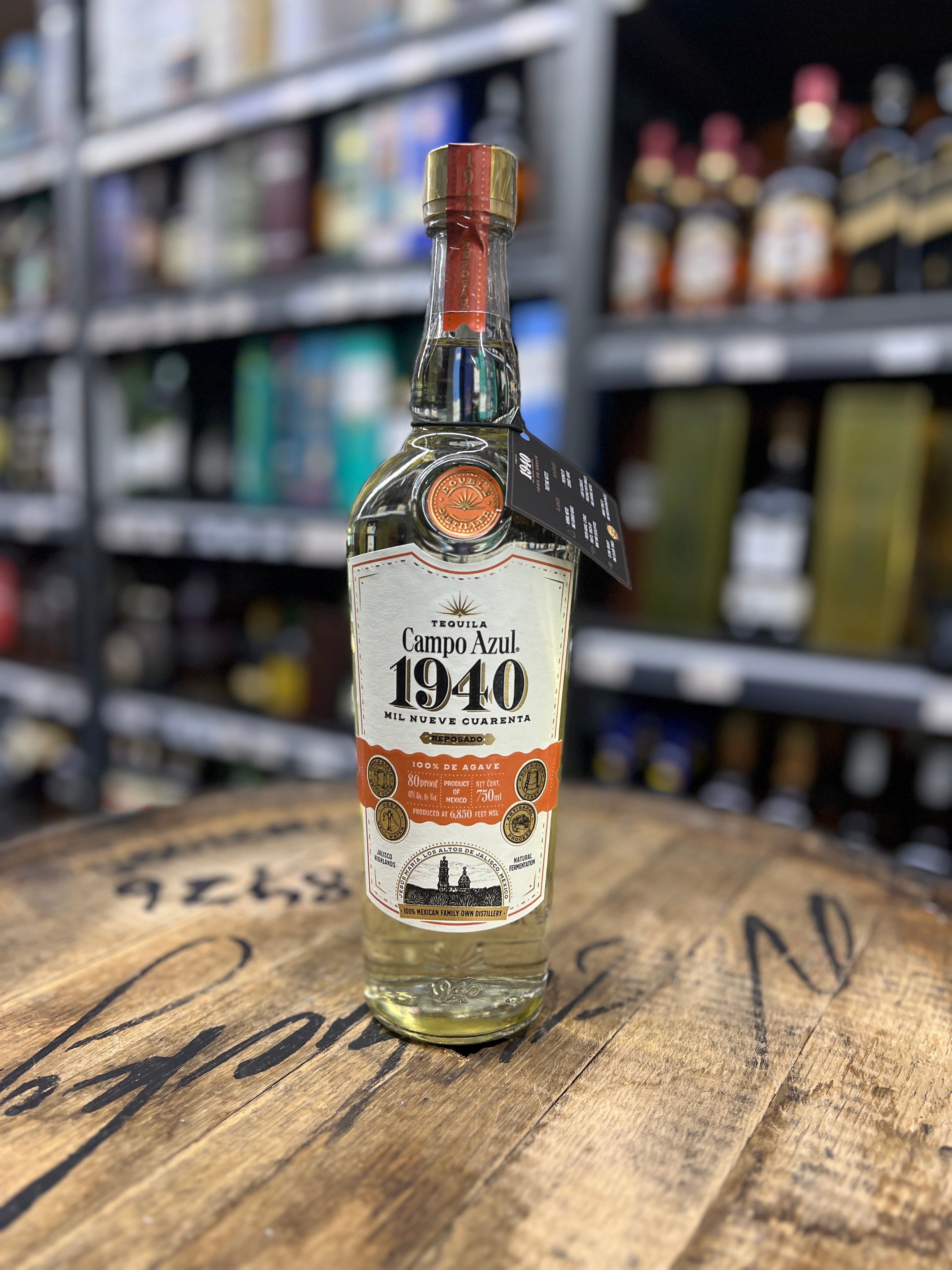 Campo Azul 1940 Reposado Tequila 750ml