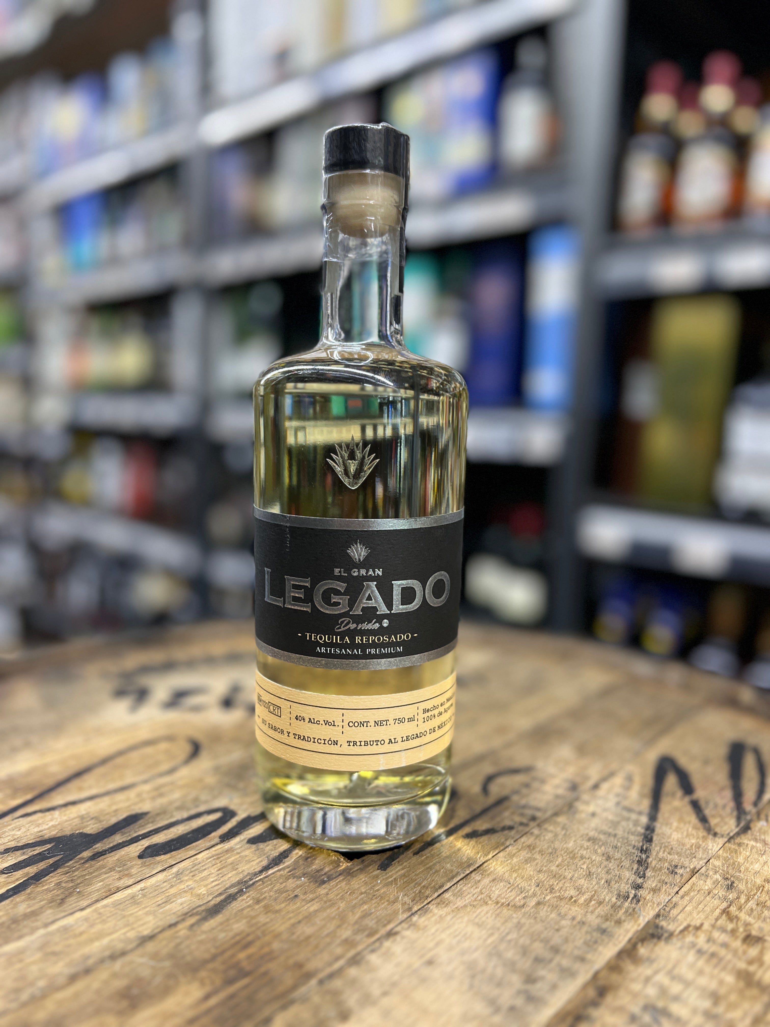 El Gran Legado de Vida Reposado Tequila 750ml