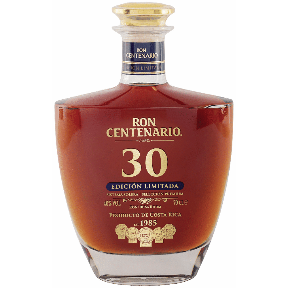 Ron Centenario 30 Aniversario Edición Limitada Rum 750ml