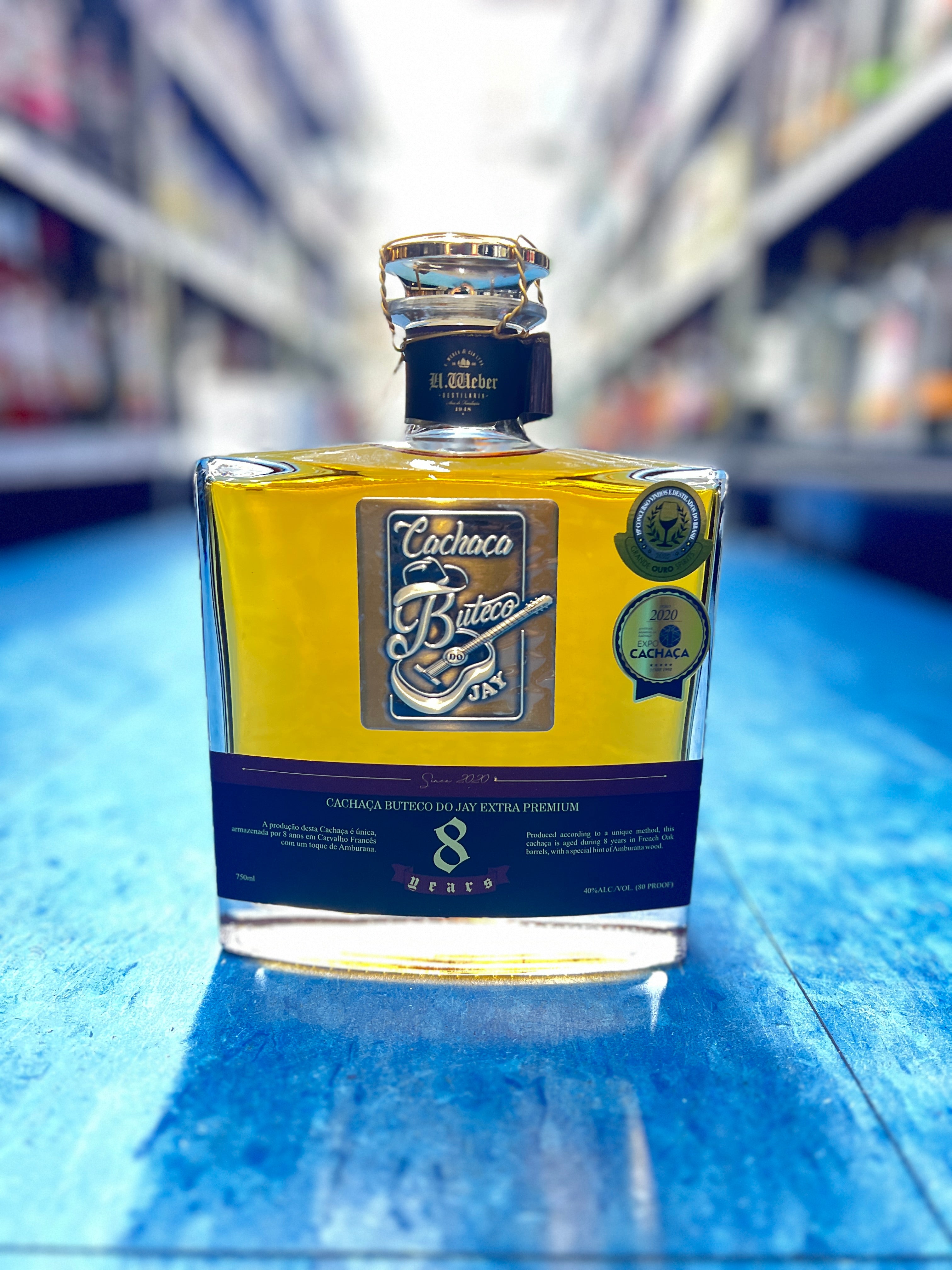 Cachaça Buteco do Jay 8 Year 750ml
