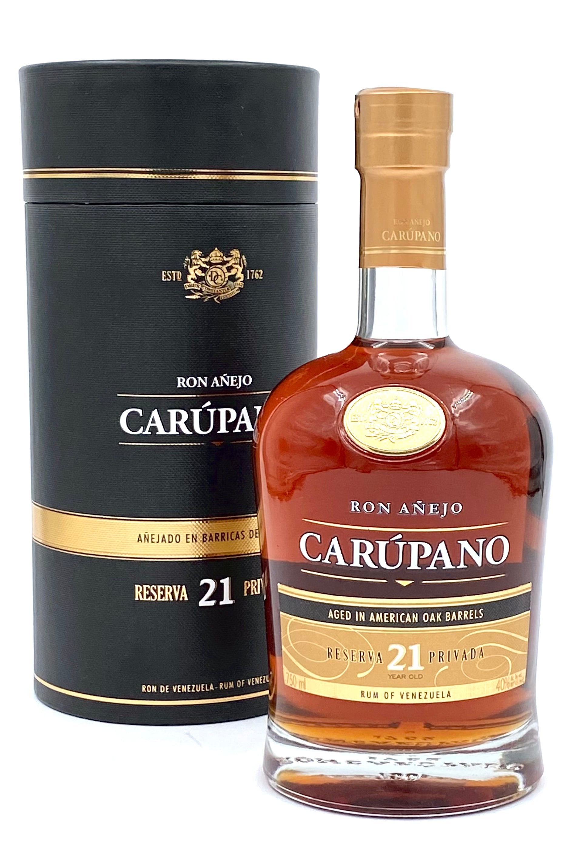 Ron Añejo Carúpano Reserva 21 Year Rum 750ml