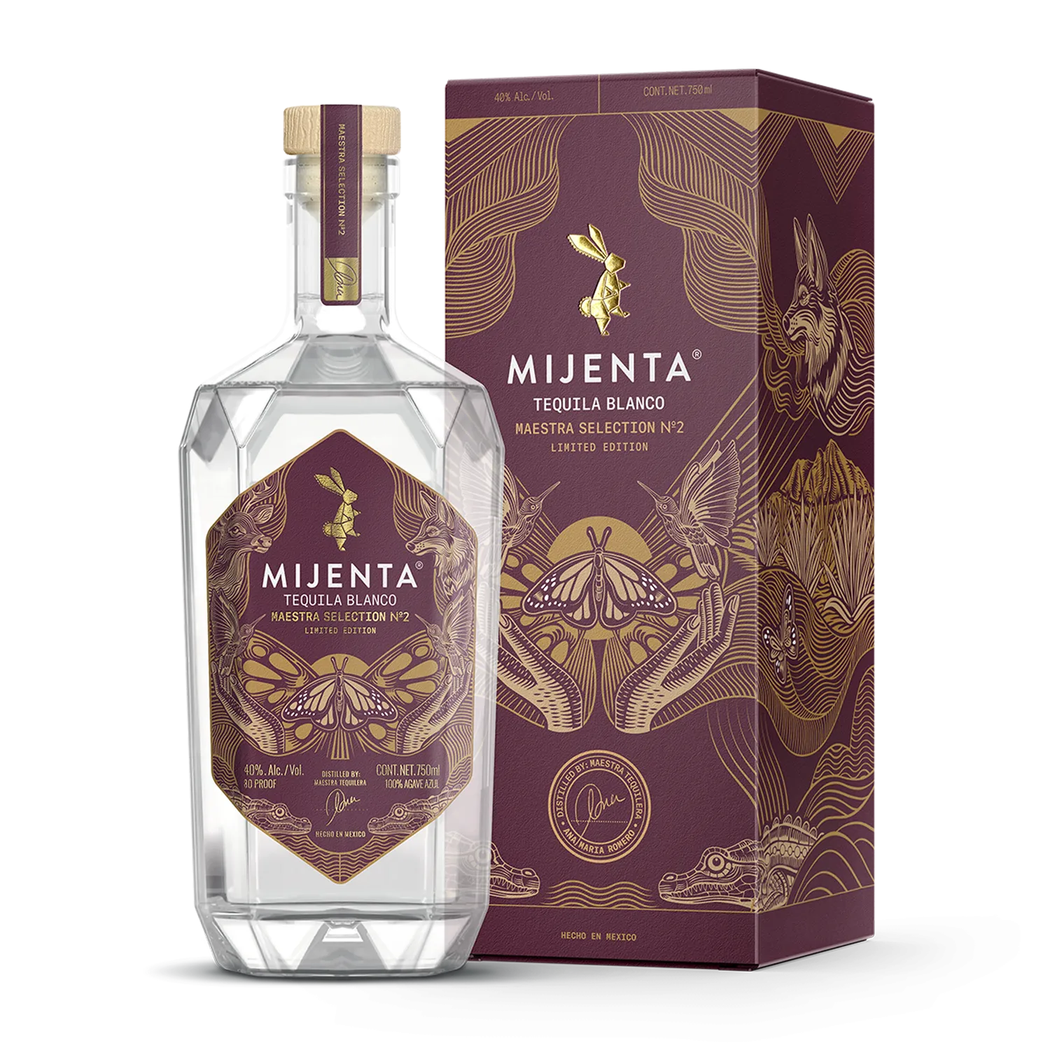 Mijenta Maestra Selection No. 2 Blanco Tequila 750ml