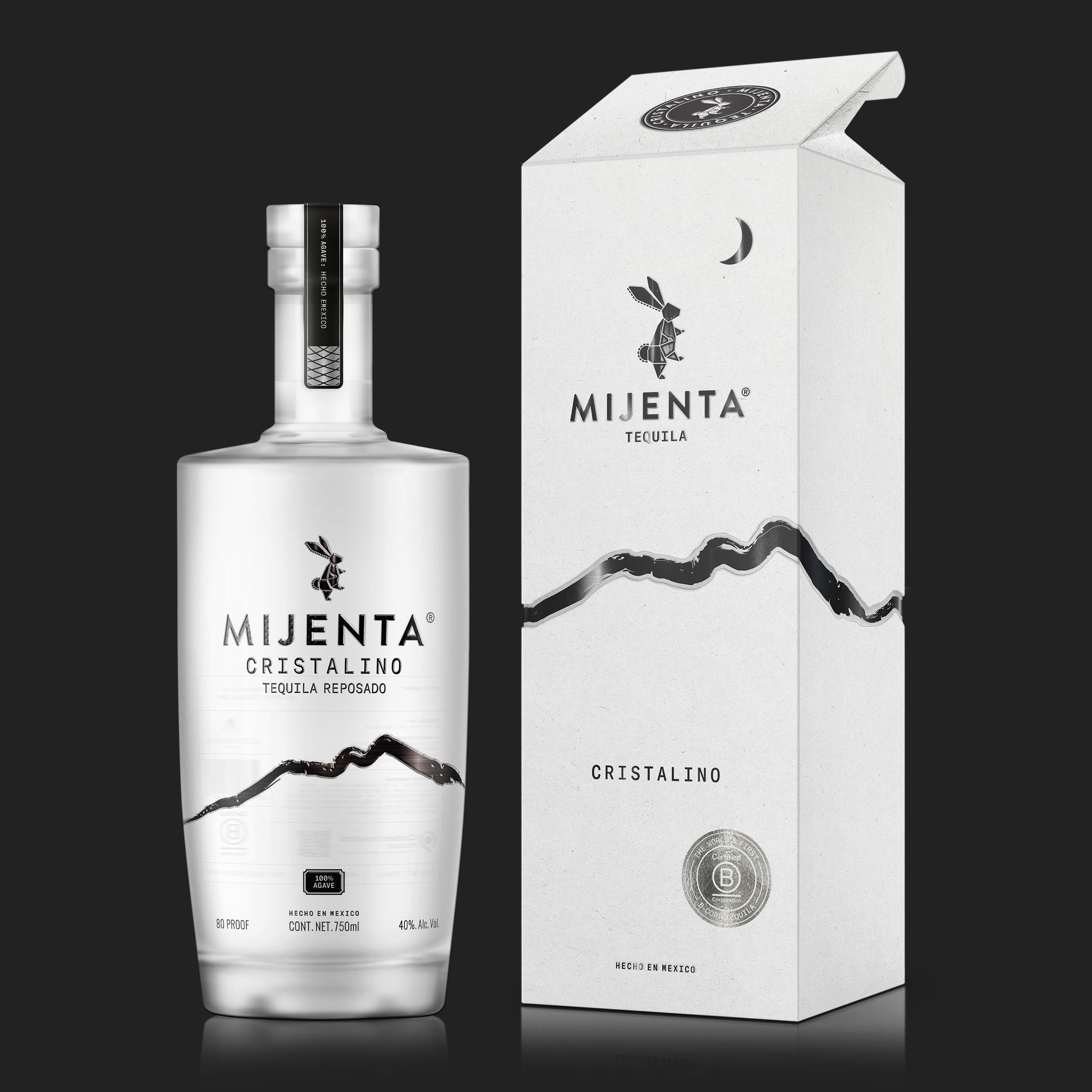 Mijenta Cristalino Reposado Tequila 750ml