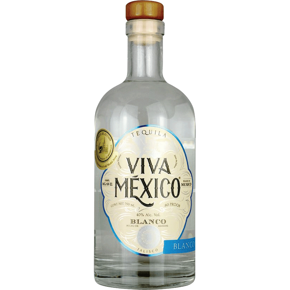 Viva México Blanco Tequila 750ml