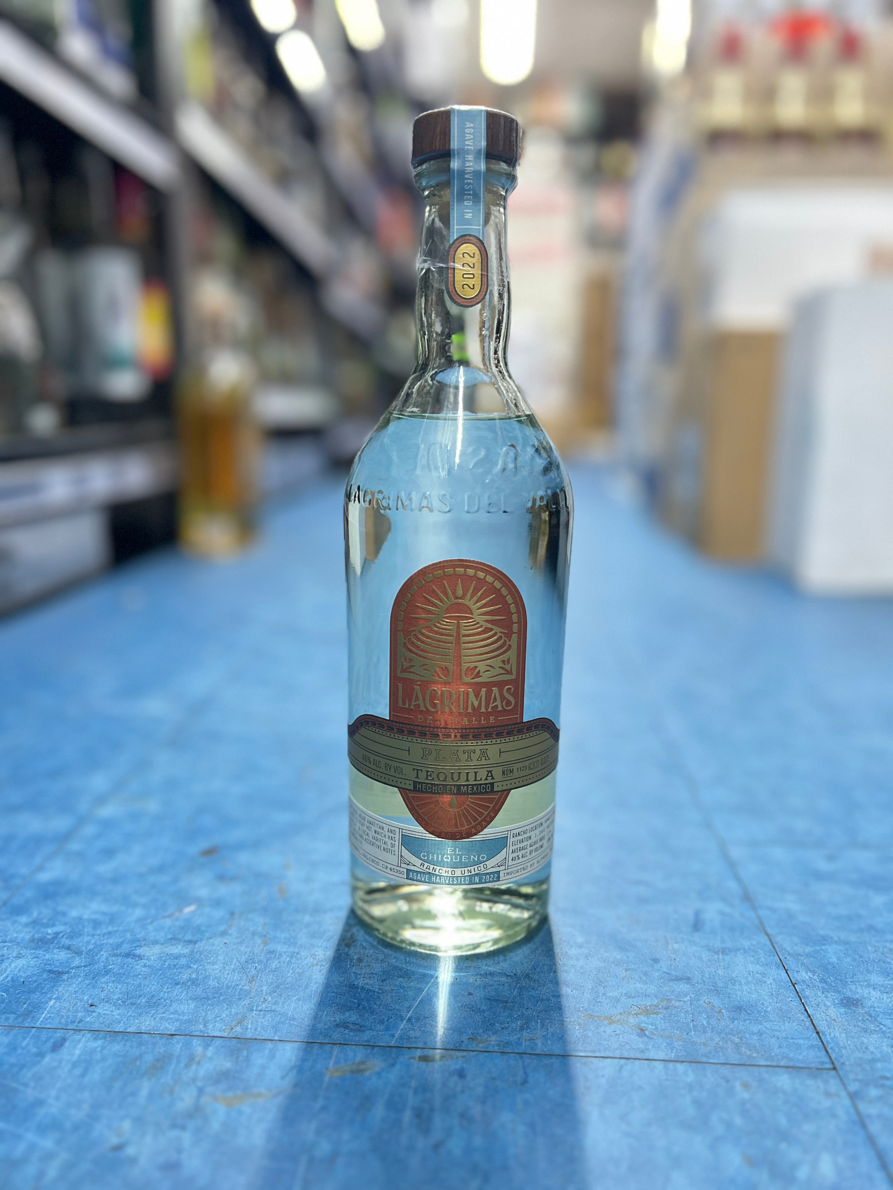 Lágrimas del Valle Plata El Sabino Tequila 750ml