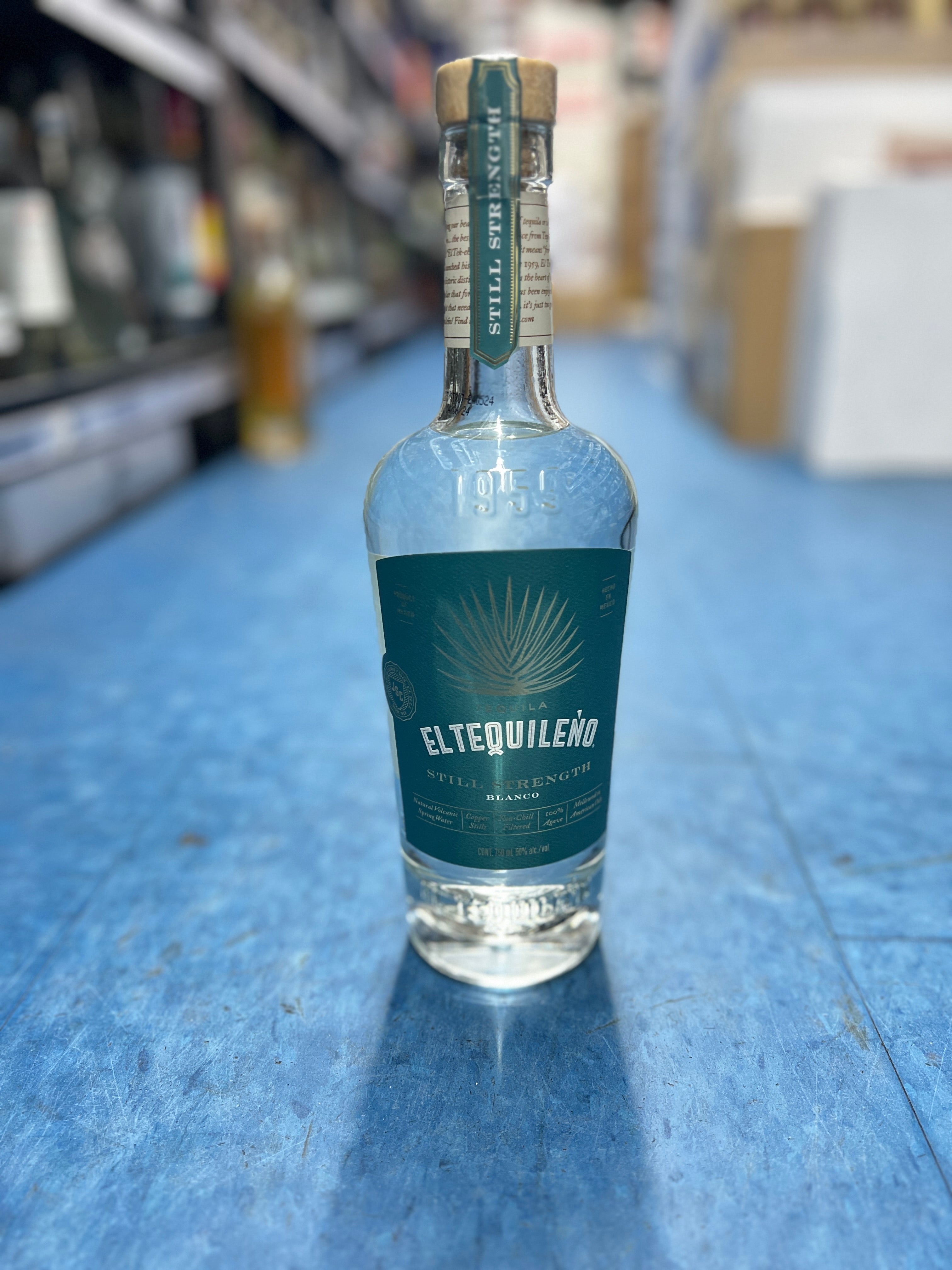 El Tequileno Still Strength Blanco Tequila 750ml