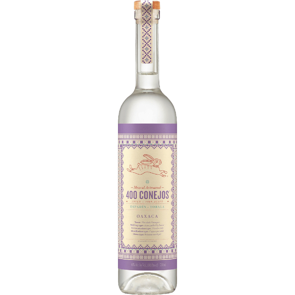 400 Conejos Tobala Mezcal 750ml