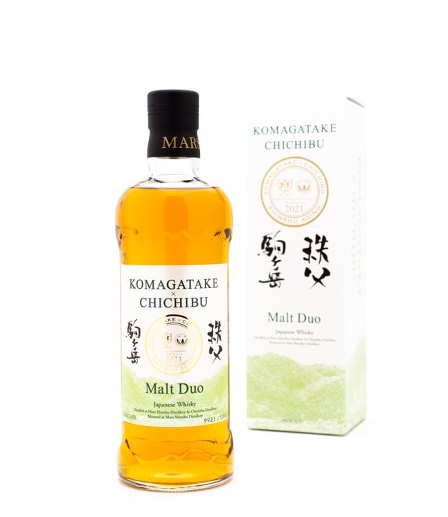 Mars Malt Duo Komagatake x Chichibu Japanese Whisky 750ml – Rare
