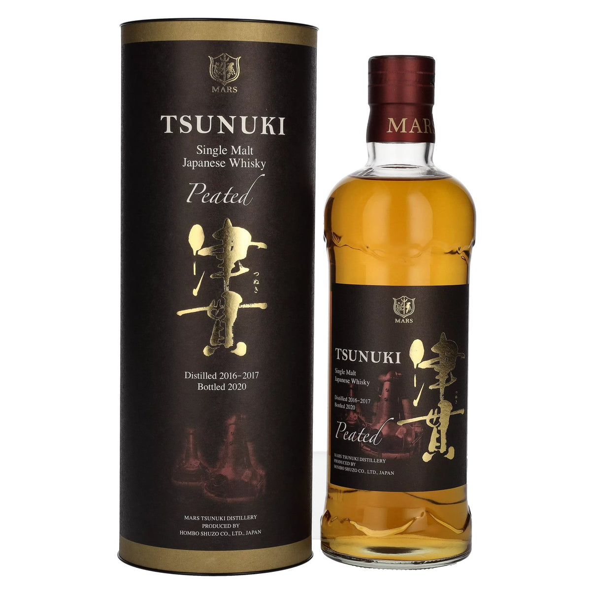 Mars Tsunuki Peated Single Malt Japanese Whisky 750ml