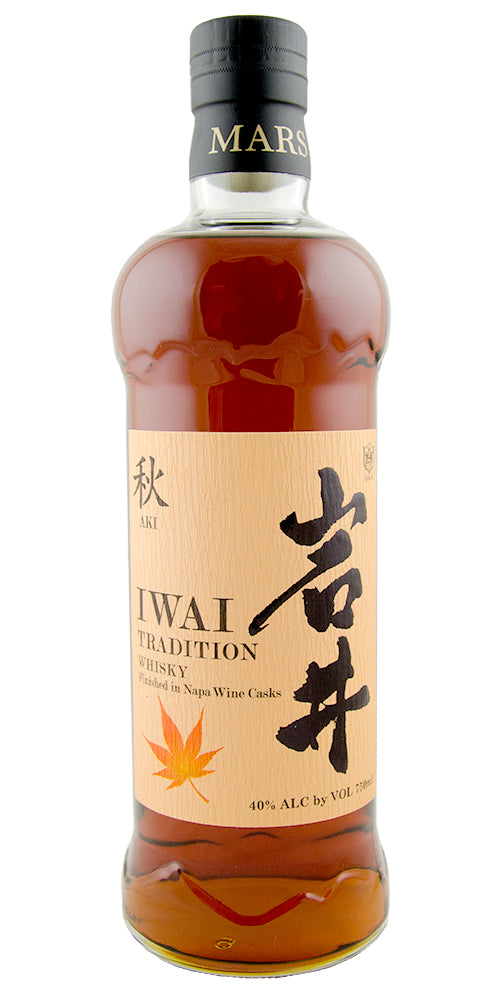 Mars Shinshu Aki Iwai Napa Wine Cask Finished Japanese Whisky 750ml