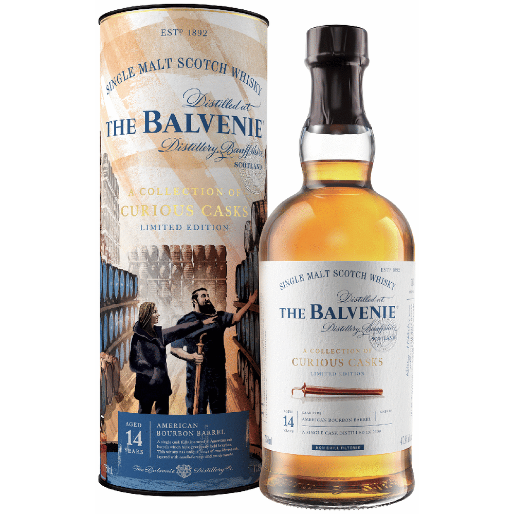 The Balvenie 14 Year American Bourbon Barrel Cask Single Malt Scotch Whisky 750ml