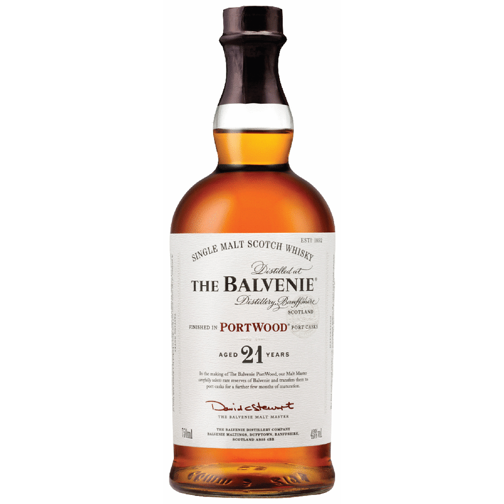 The Balvenie PortWood 21 Year Old Single Malt Scotch Whisky 750ml