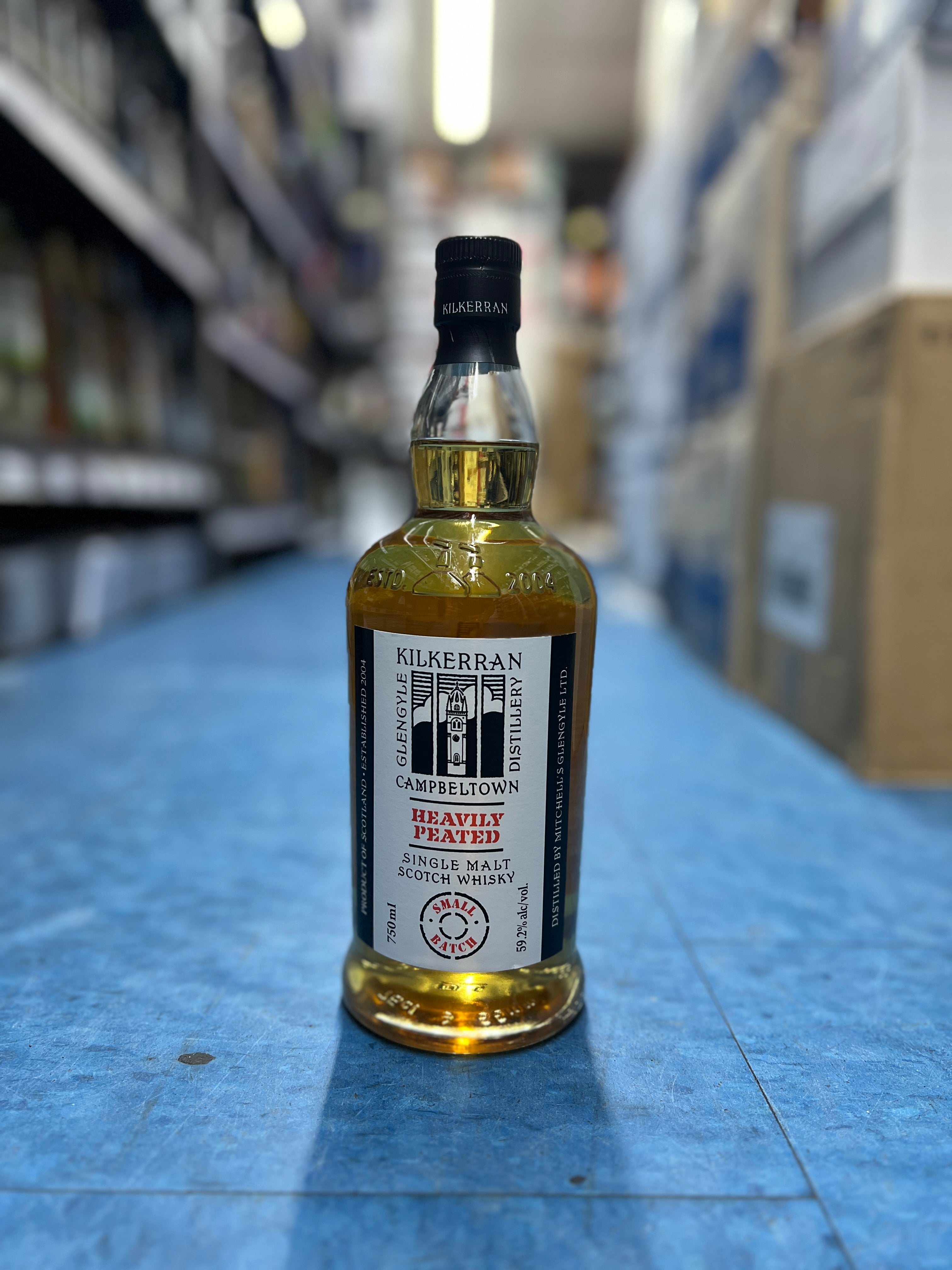 Kilkerran Heavily Peated Batch 9 Single Malt Scotch Whisky 700ml
