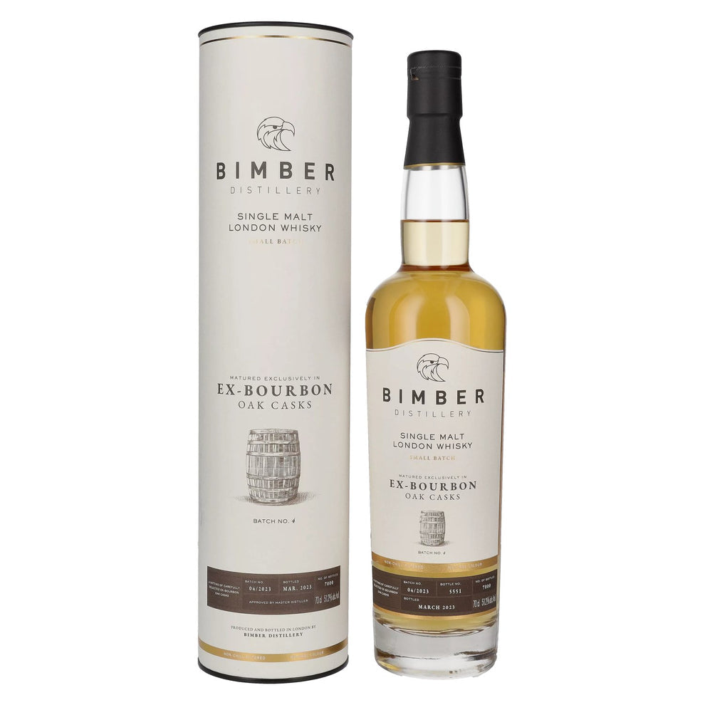 Bimber Ex-Bourbon Oak Casks Single Malt London Whisky 700ml
