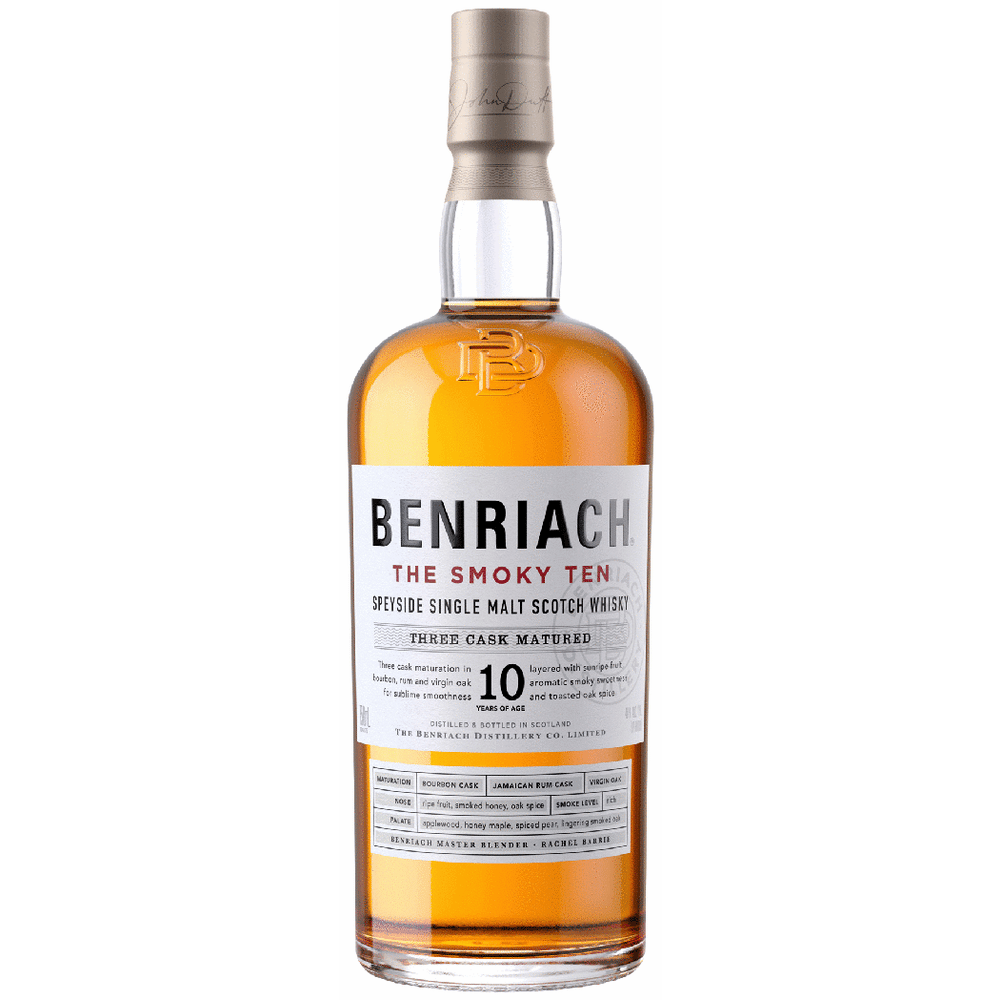 Benriach The Smoky Ten Single Malt Scotch Whisky 750ml