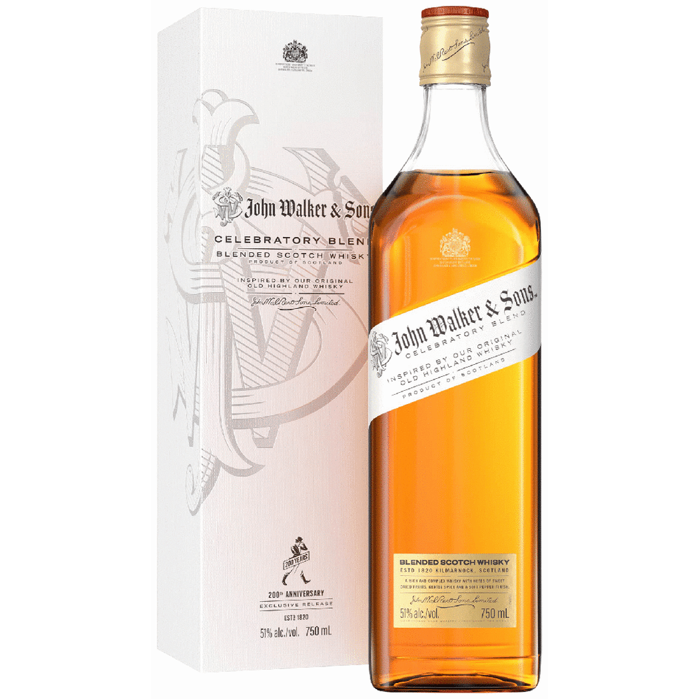 Johnnie Walker 200th Anniversary Celebratory Blend Scotch Whisky 750ml