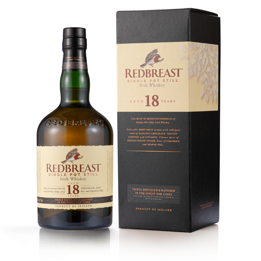 Redbreast 18 Year Irish Whiskey 750ml