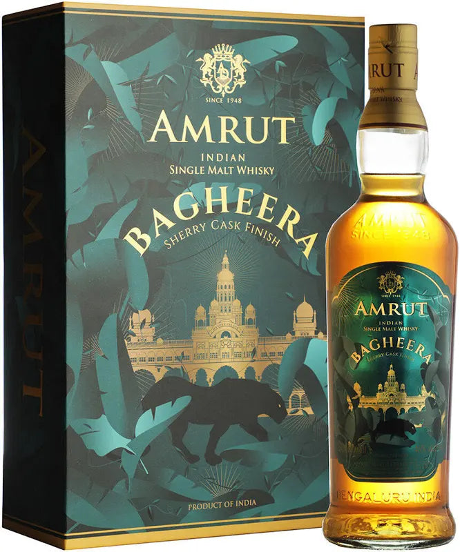 Amrut Bagheera Sherry Cask Finished Indian Single Malt Whisky 750ml