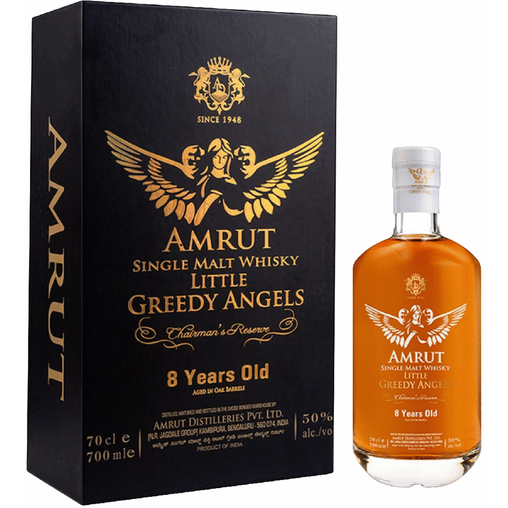 Amrut Little Greedy Angels 8 Year Indian Single Malt Whisky 750ml
